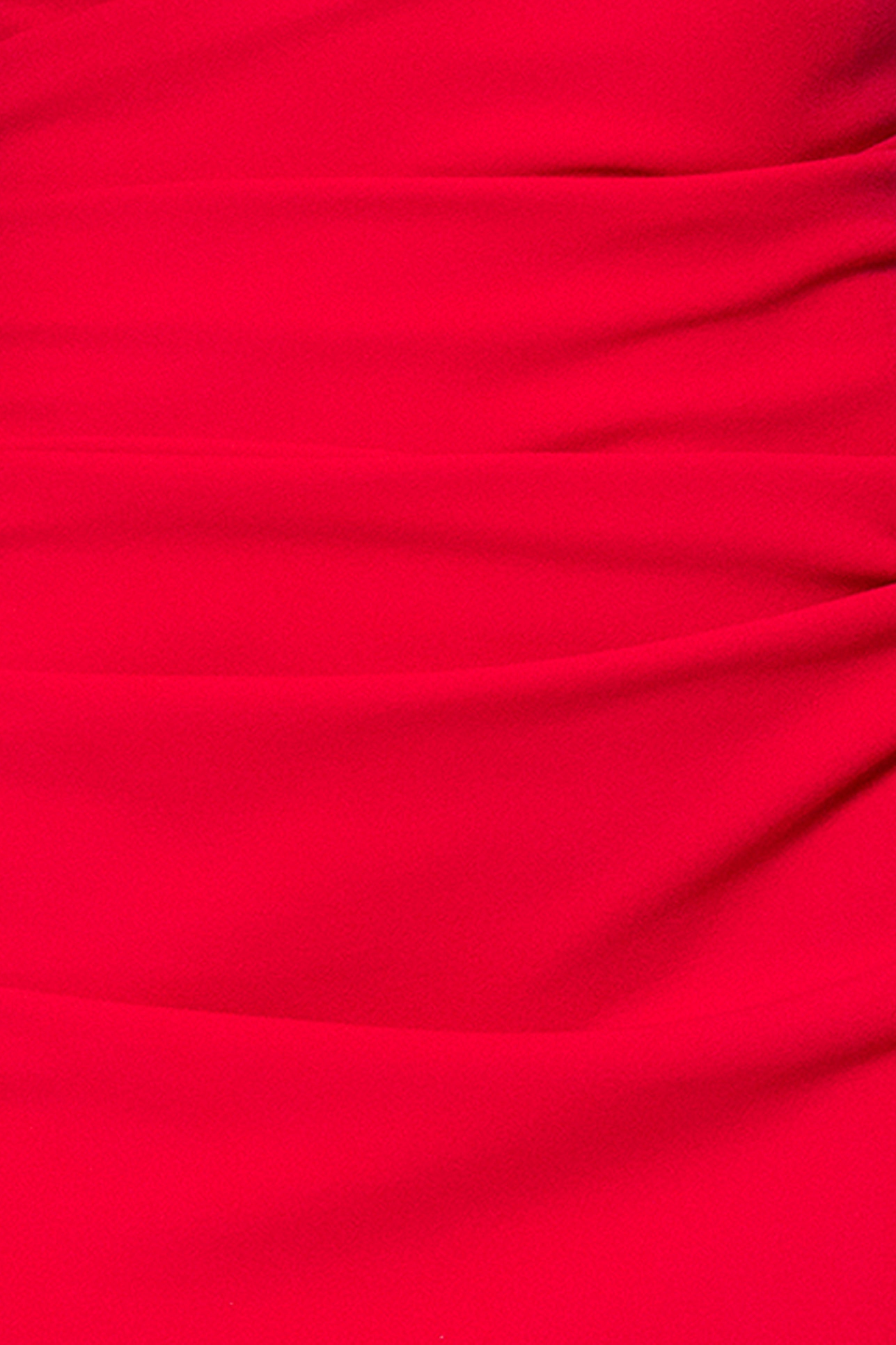 "Jordan" Short Scuba Crepe Draped Back Dress