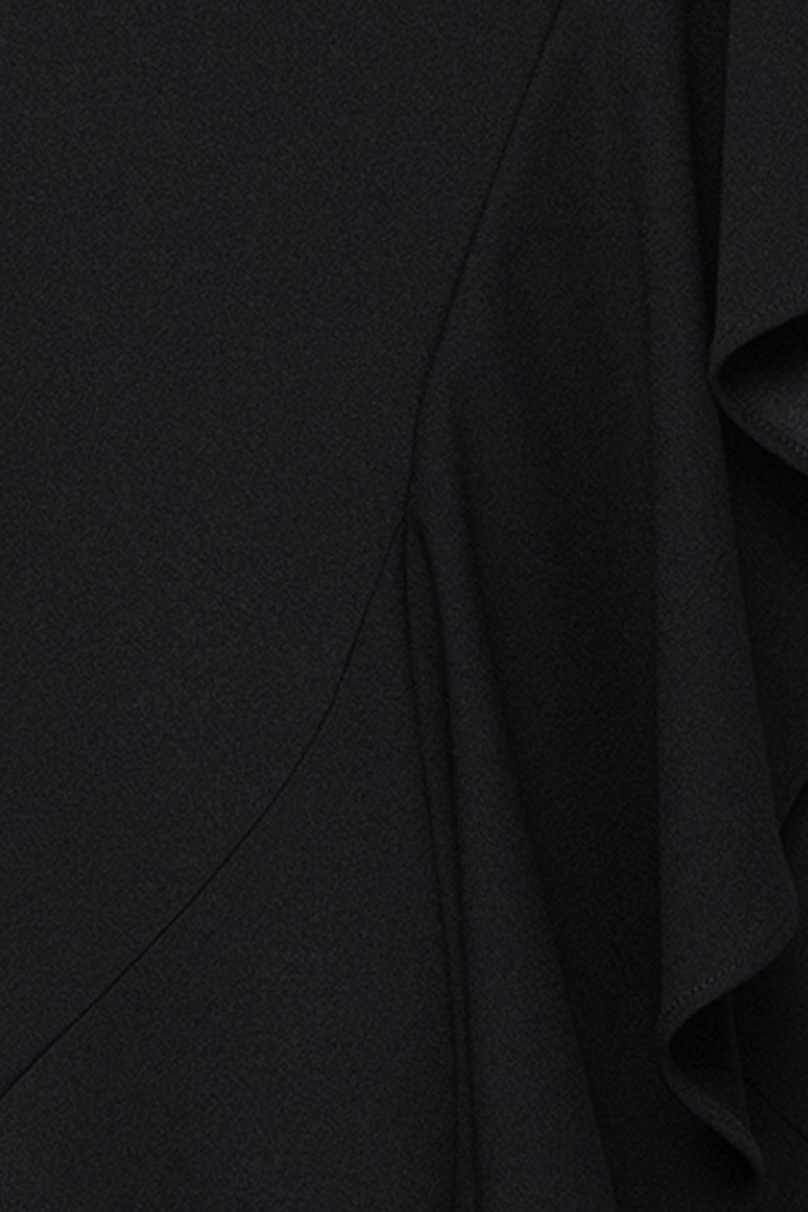 "Carina" Long Off the Shoulder Ruffle Dress