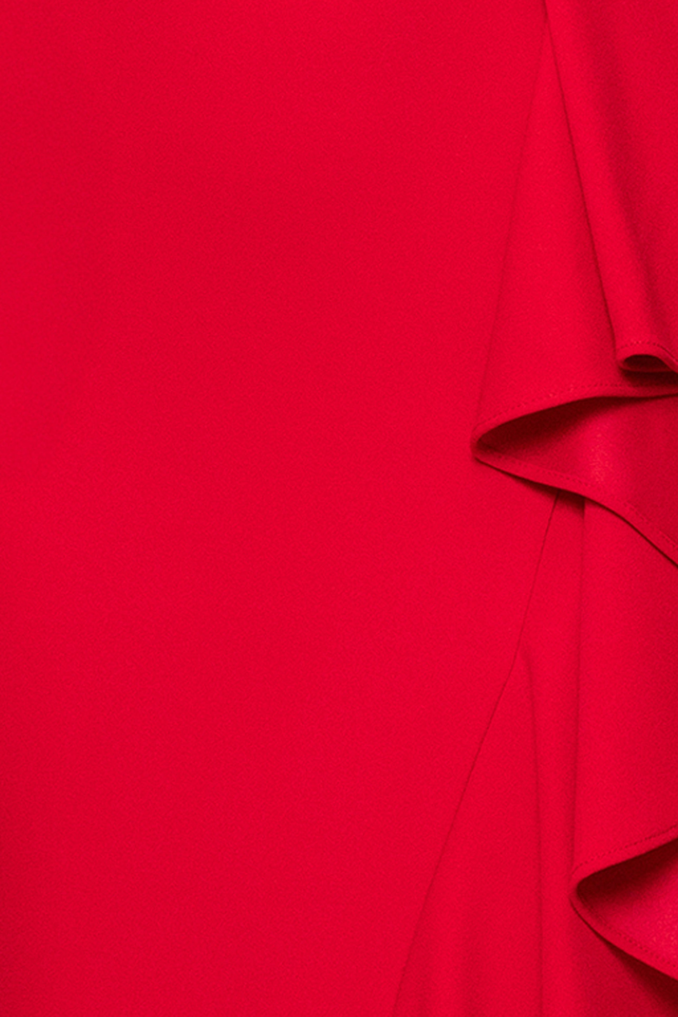 "Carina" Long Off the Shoulder Ruffle Dress