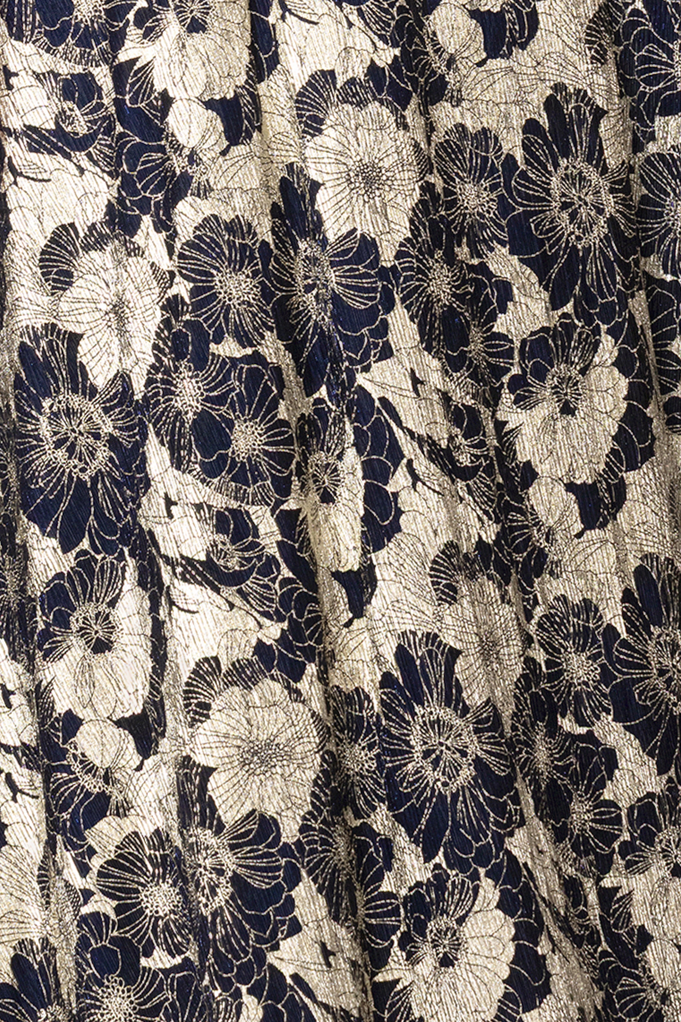 Plus "Layla" Long Halter Top Wrap Foil Print Dress