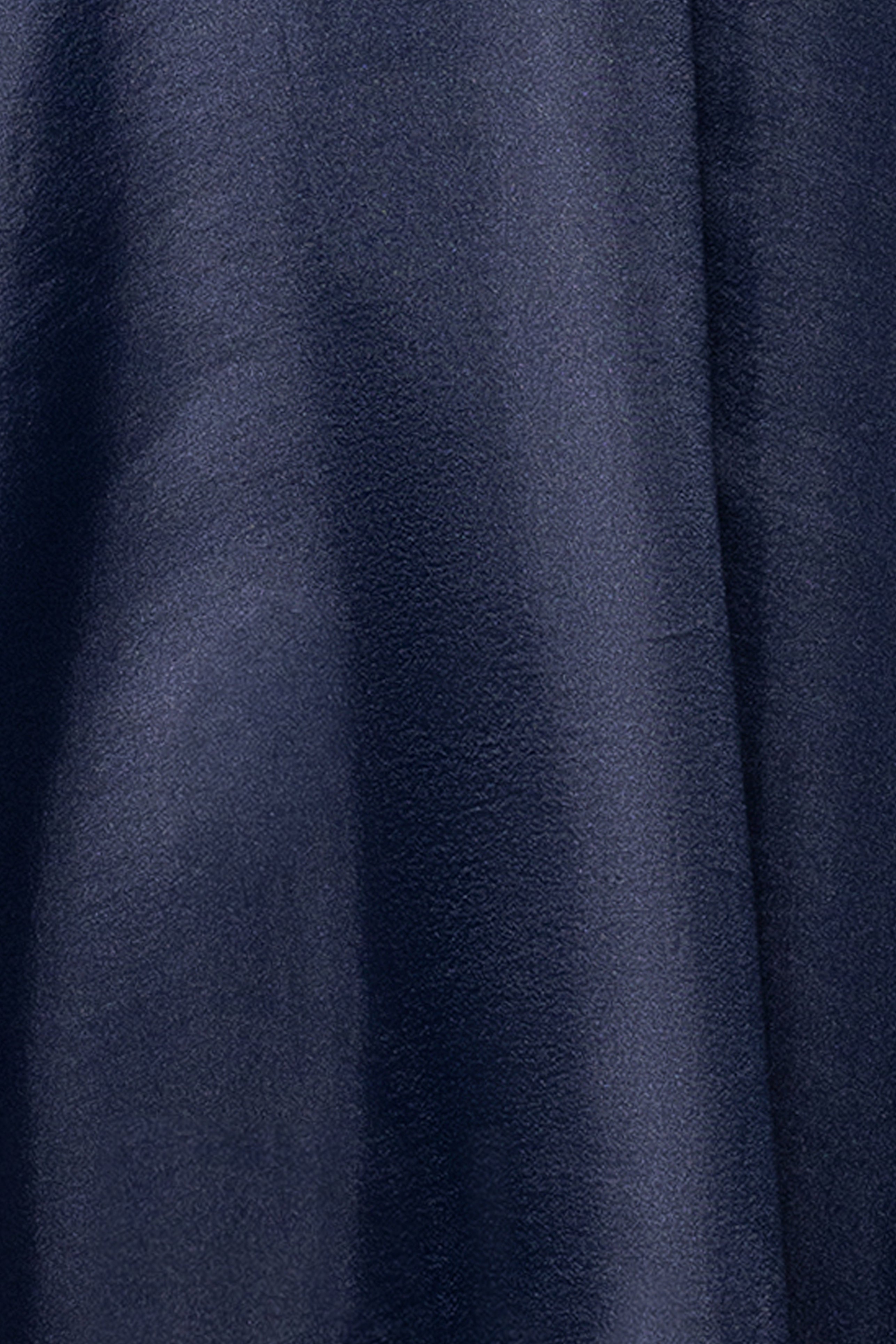 "Athena" Organza Long Sleeve Collared Floor Length Dress