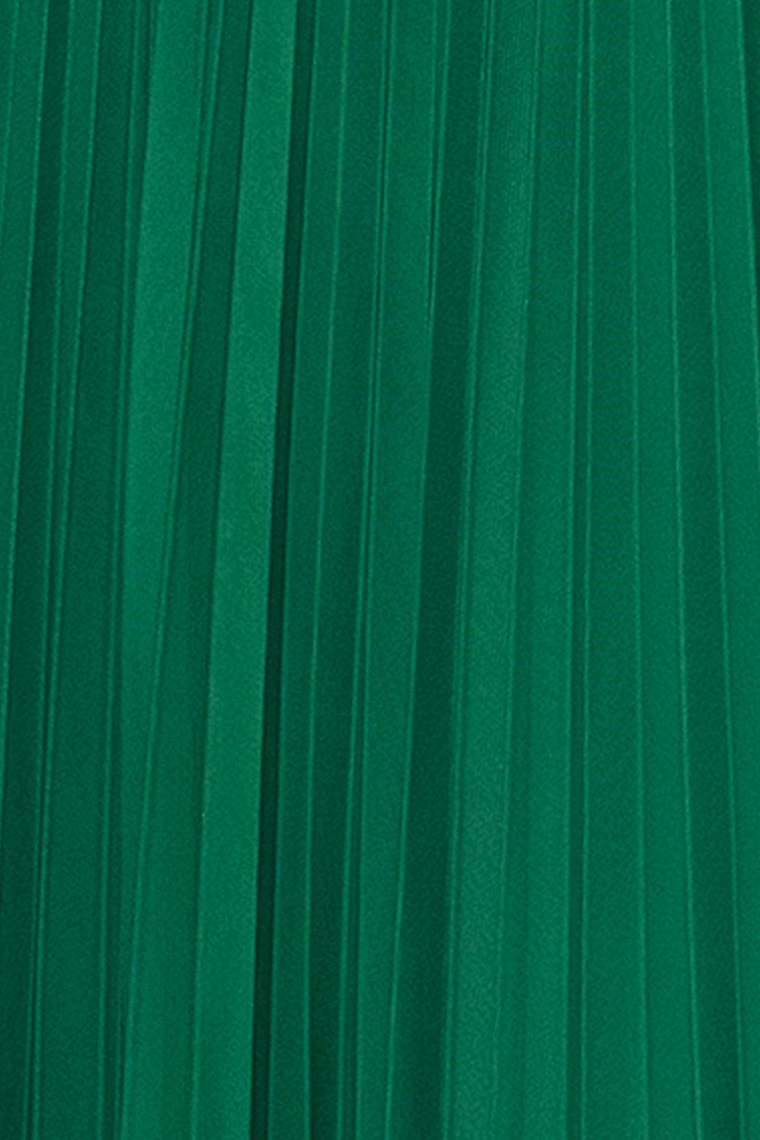 "Saraya" Sheer Matte Jersey 3/4 Sleeve V-Neck Floor Length Dress