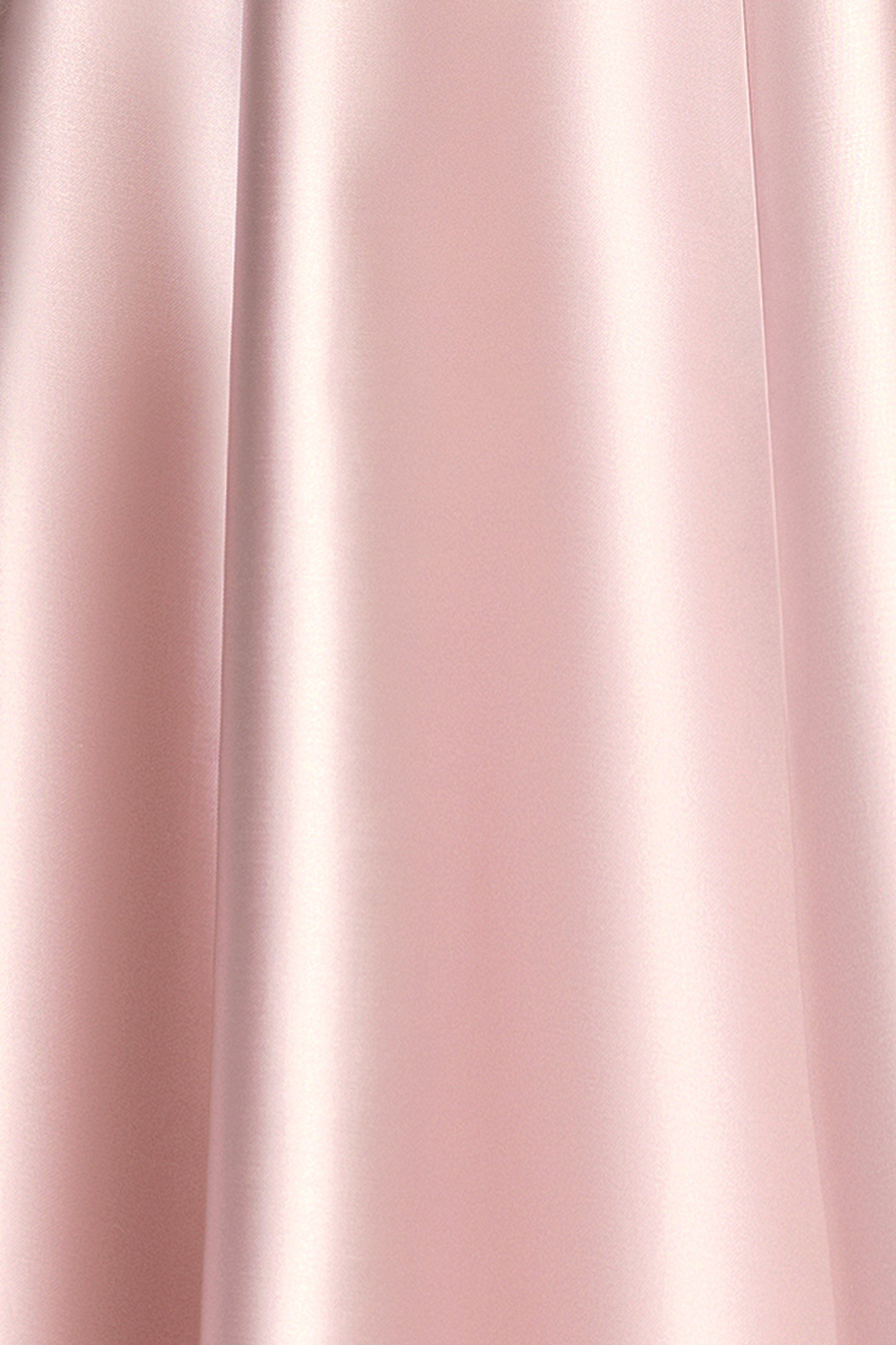 "Rachel" Mikado One Shoulder Bow A-Line Floor Length Dress