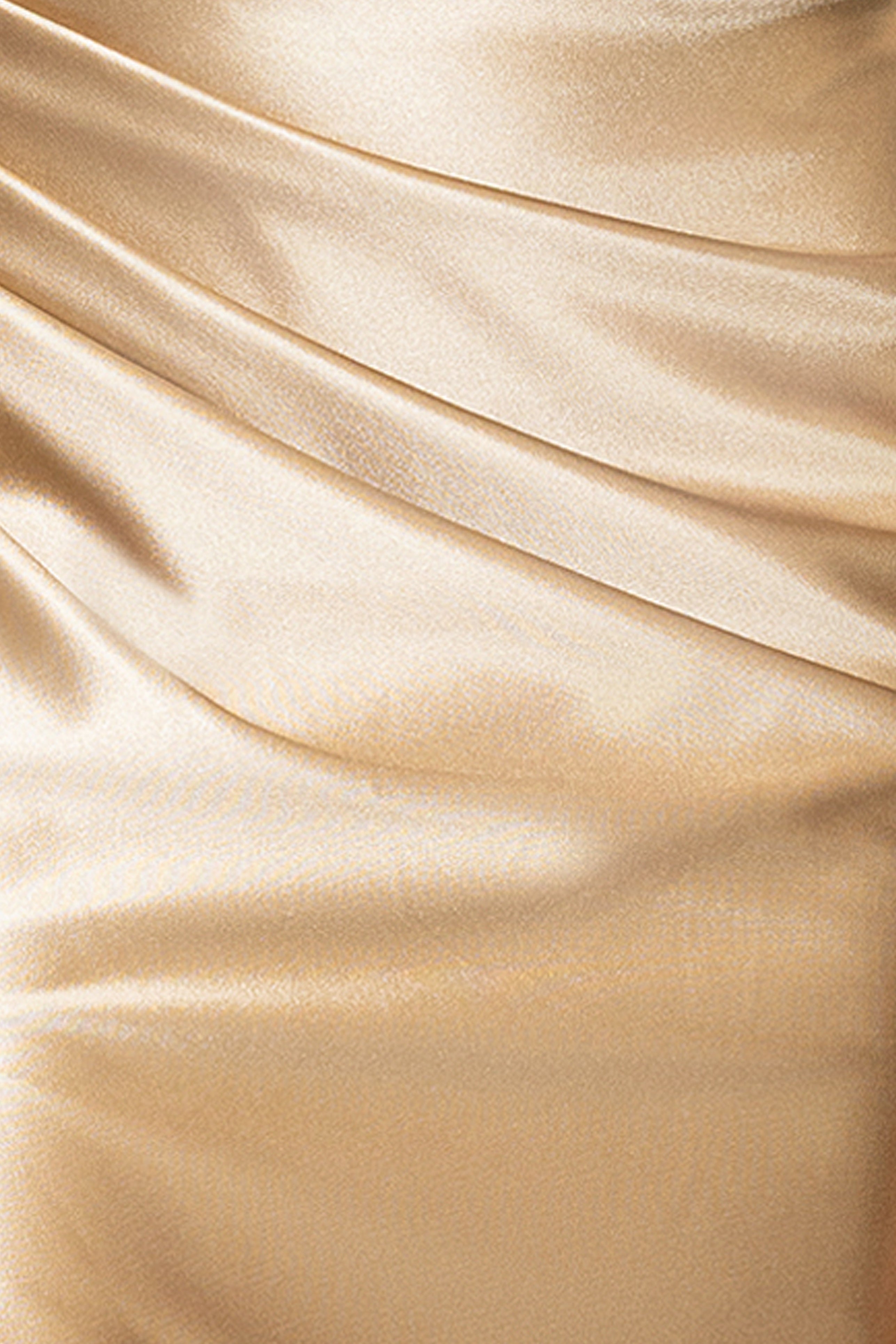 "Noelle" Satin Strapless Corset Floor Length Dress