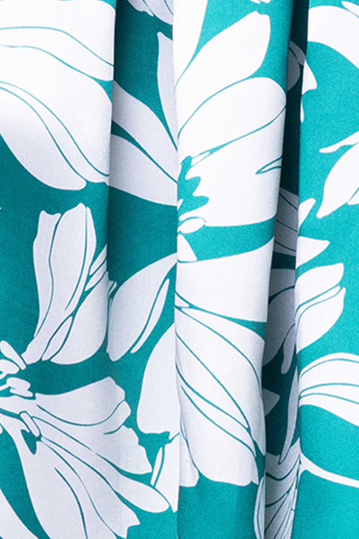 "Natalia" Mikado Print Bow Waist Midi Dress