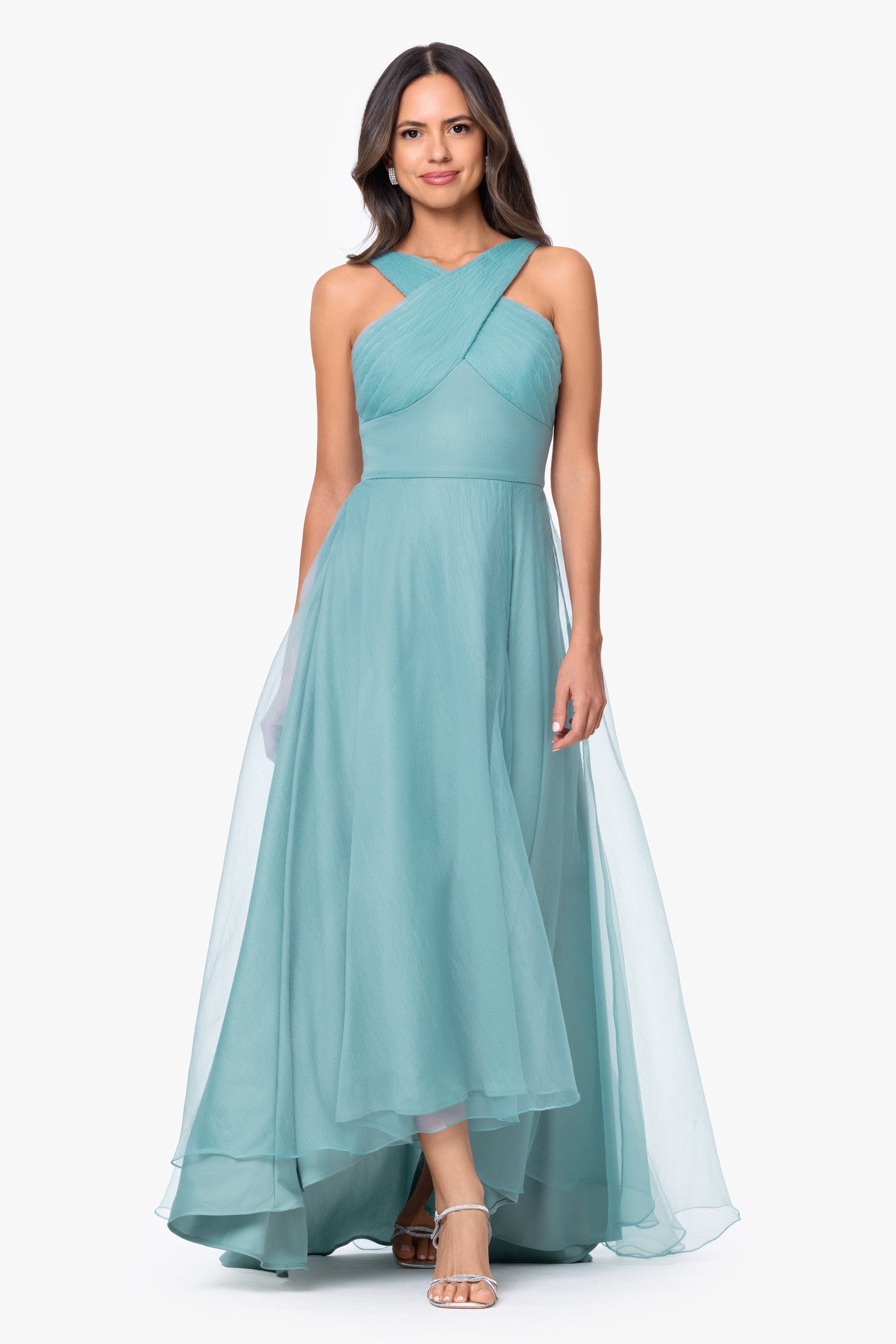 "Collins" Organza Cross Top Dress