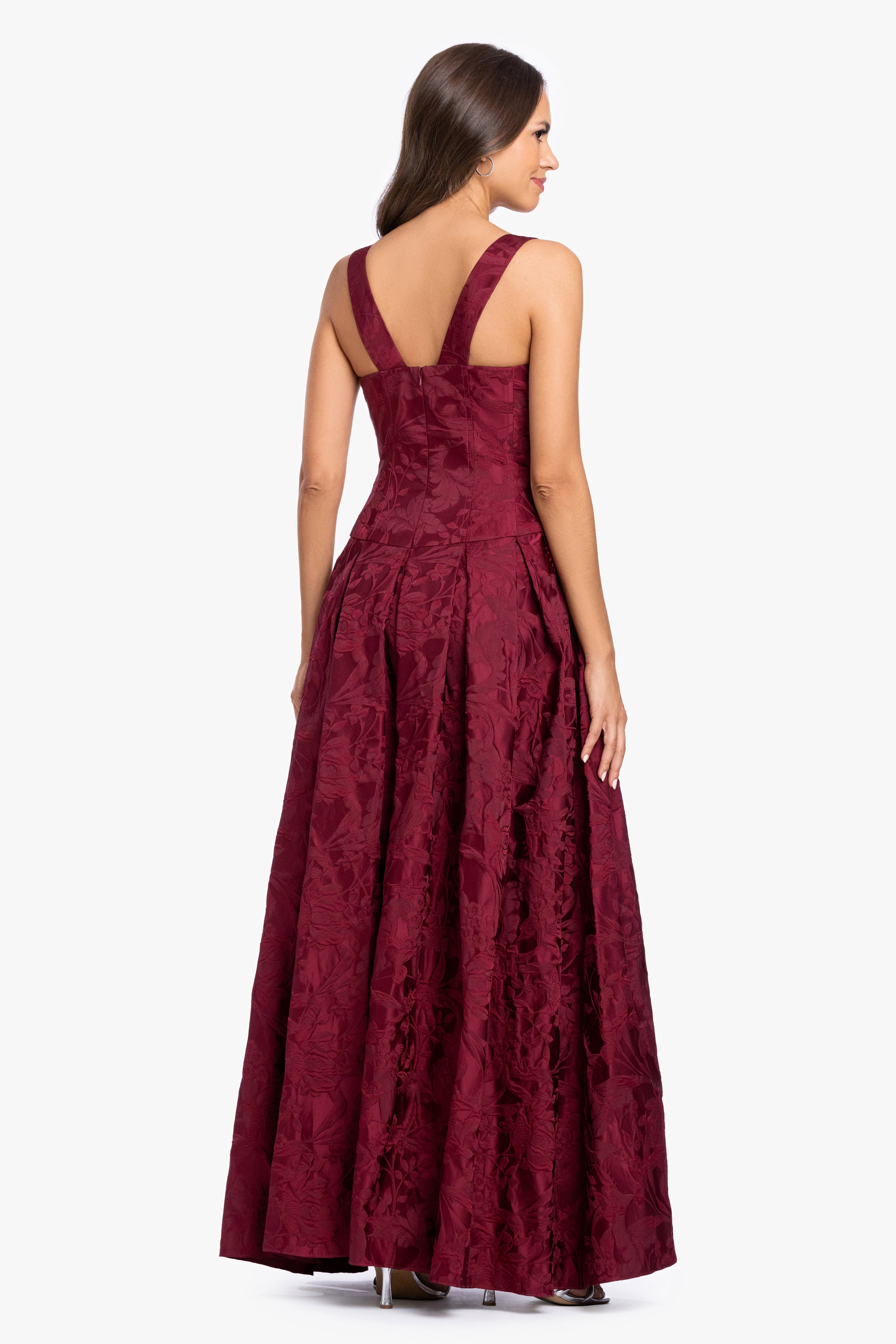 "Kodi" Brocade Gown