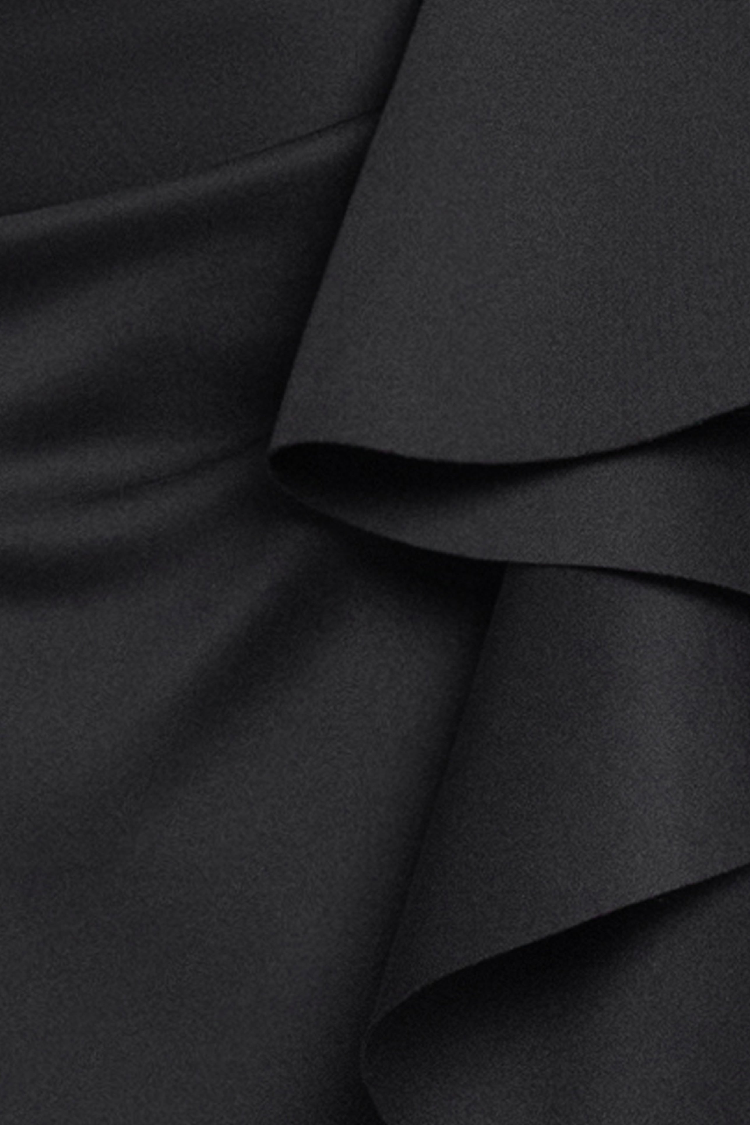 "Blair" Techno Scuba Mesh Long Sleeve Dress