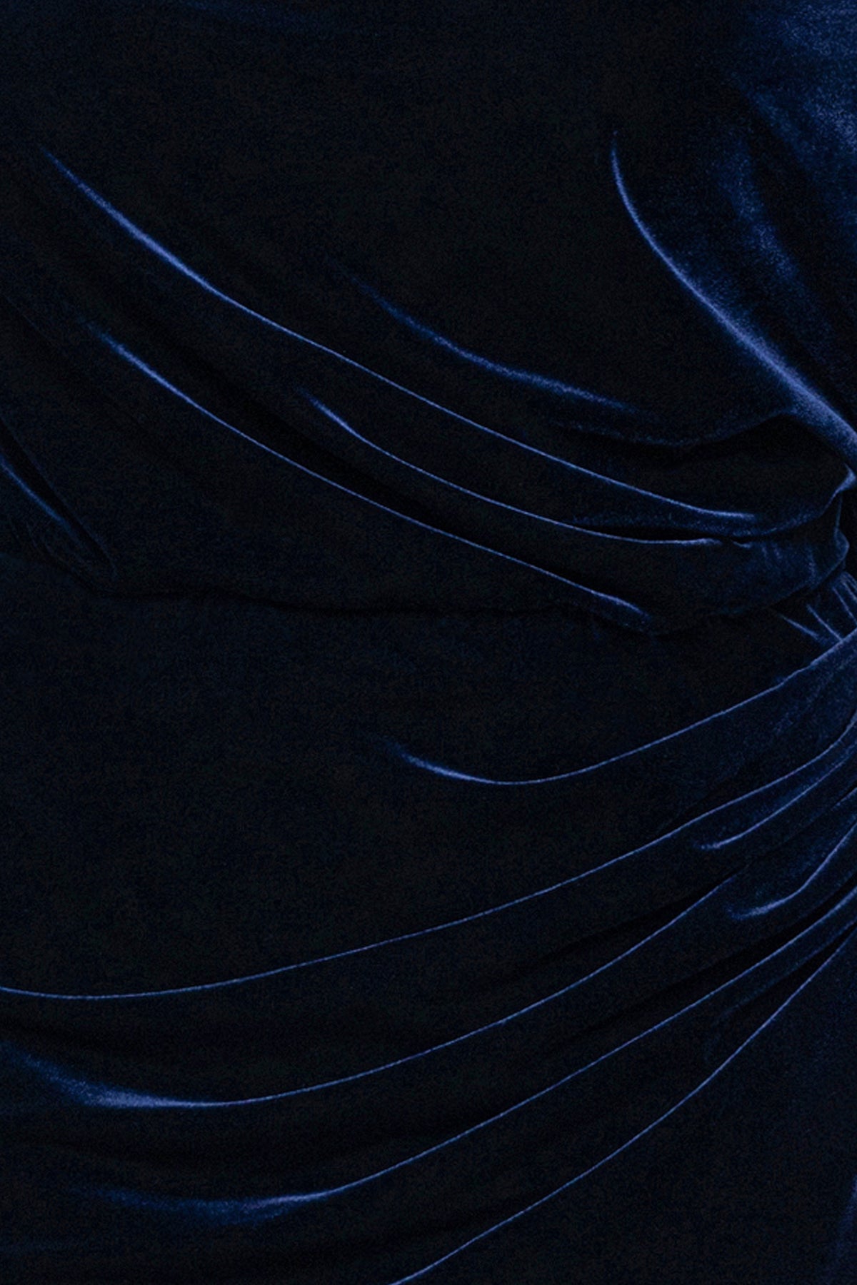 Plus "Evie" Velvet Off The Shoulder Asymmetrical Dress