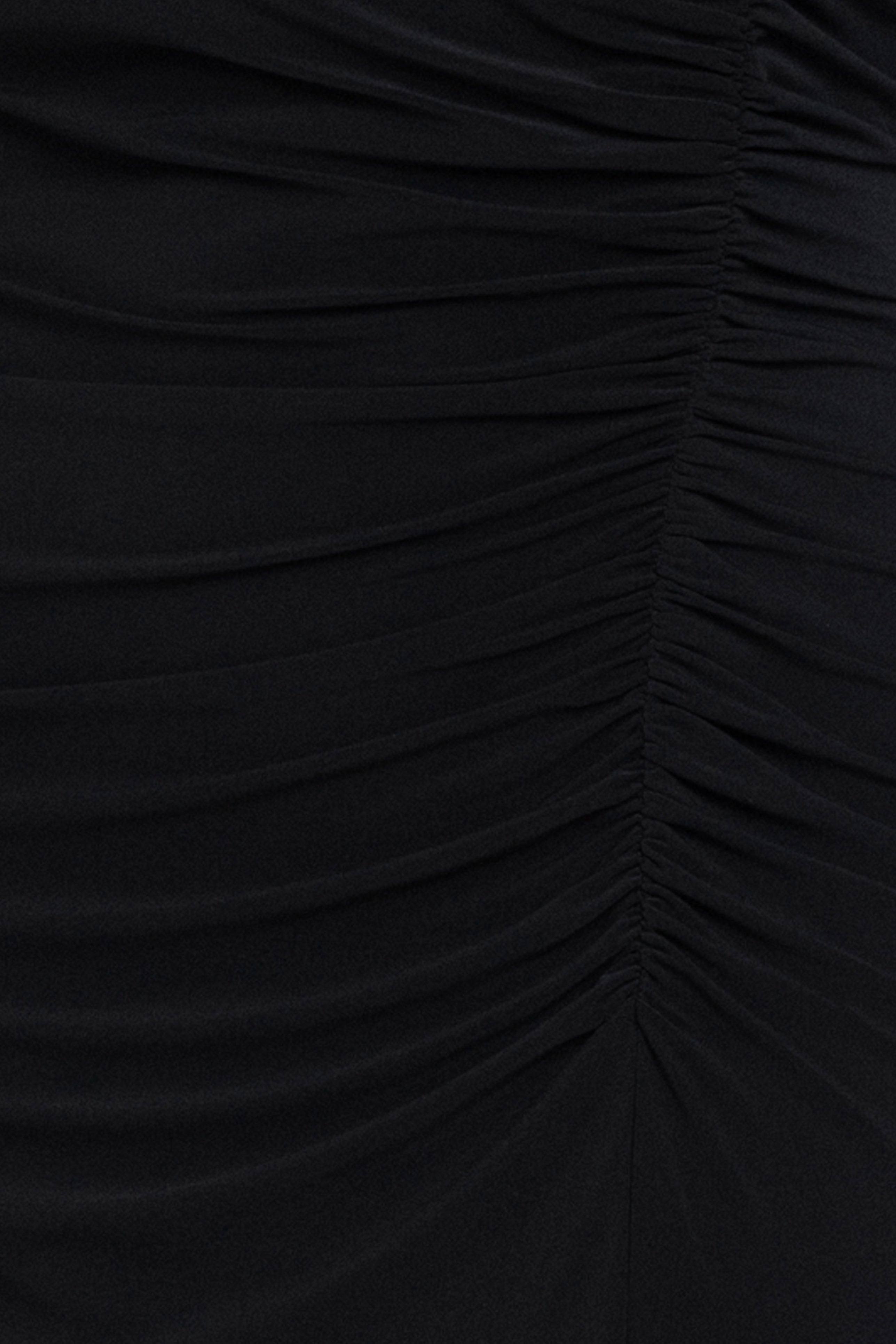 Plus "Crystal" Jersey Knit Beaded Cuff Sleeve Dress