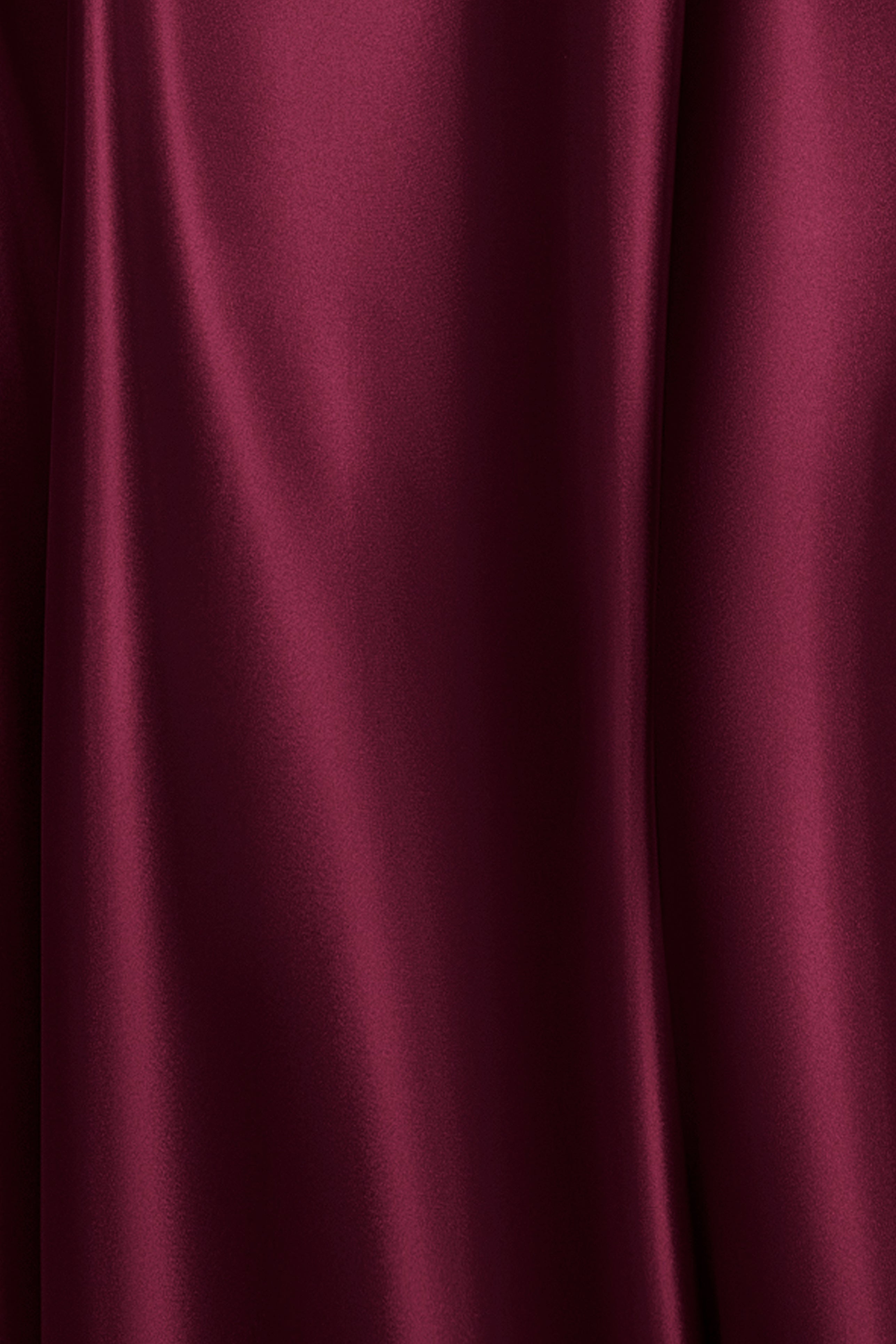 "Soley" Satin Off The Shoulder Ruched Gown