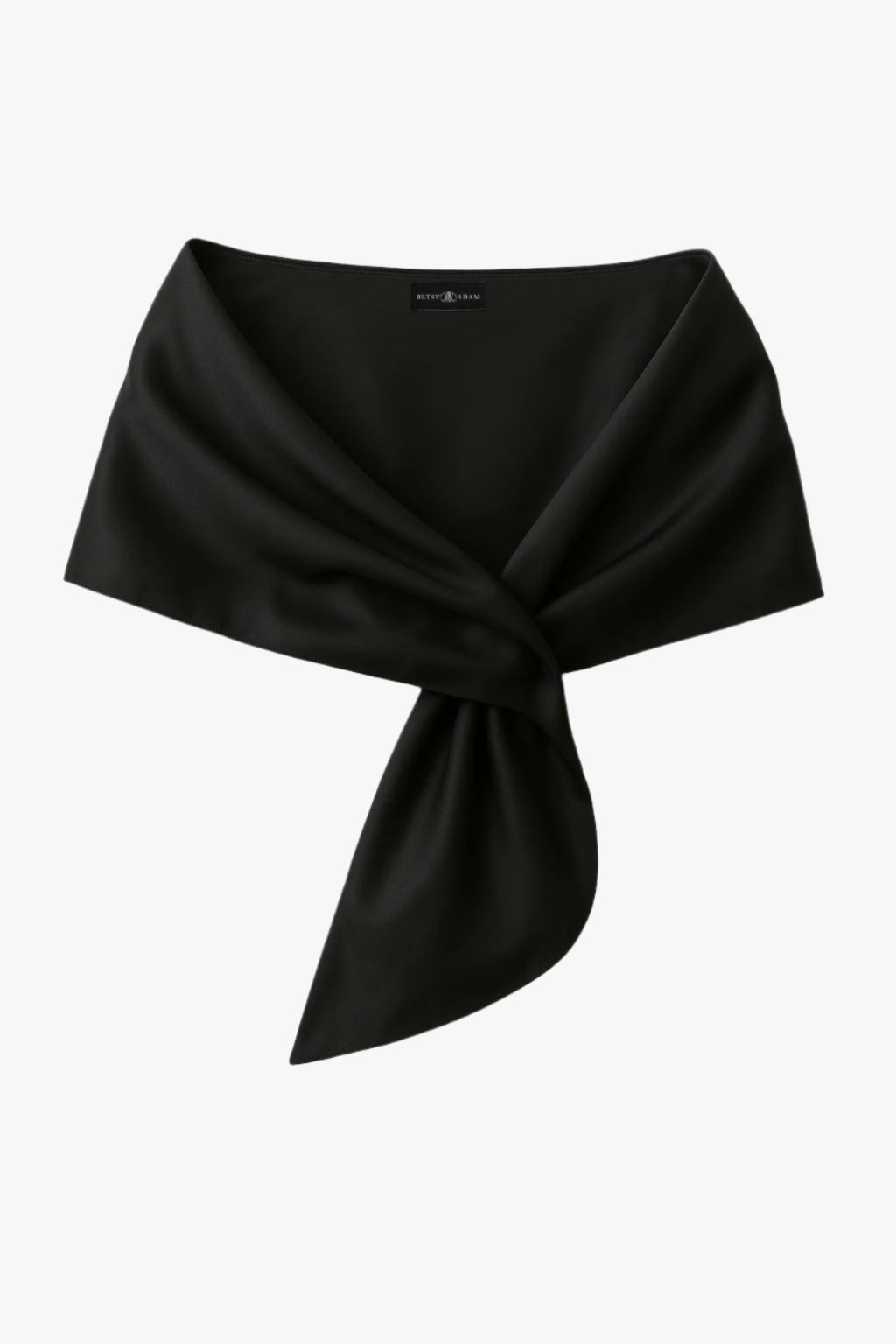 "Trixie" Satin Pull Through Shawl Wrap