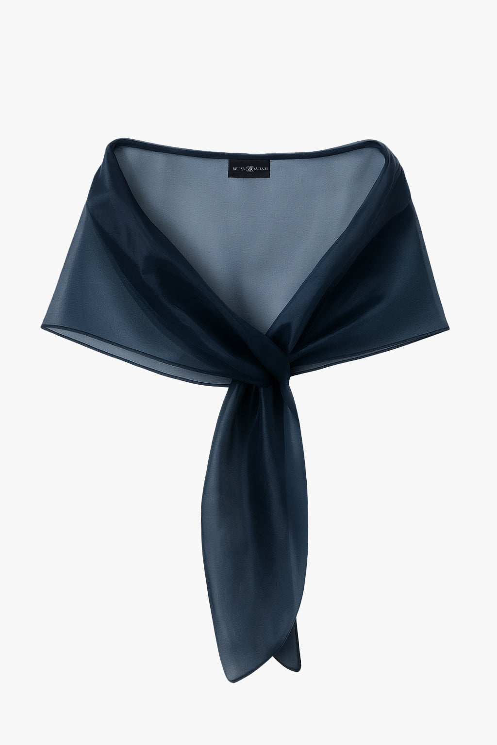 "Joan" Pull Through Organza Shawl Wrap