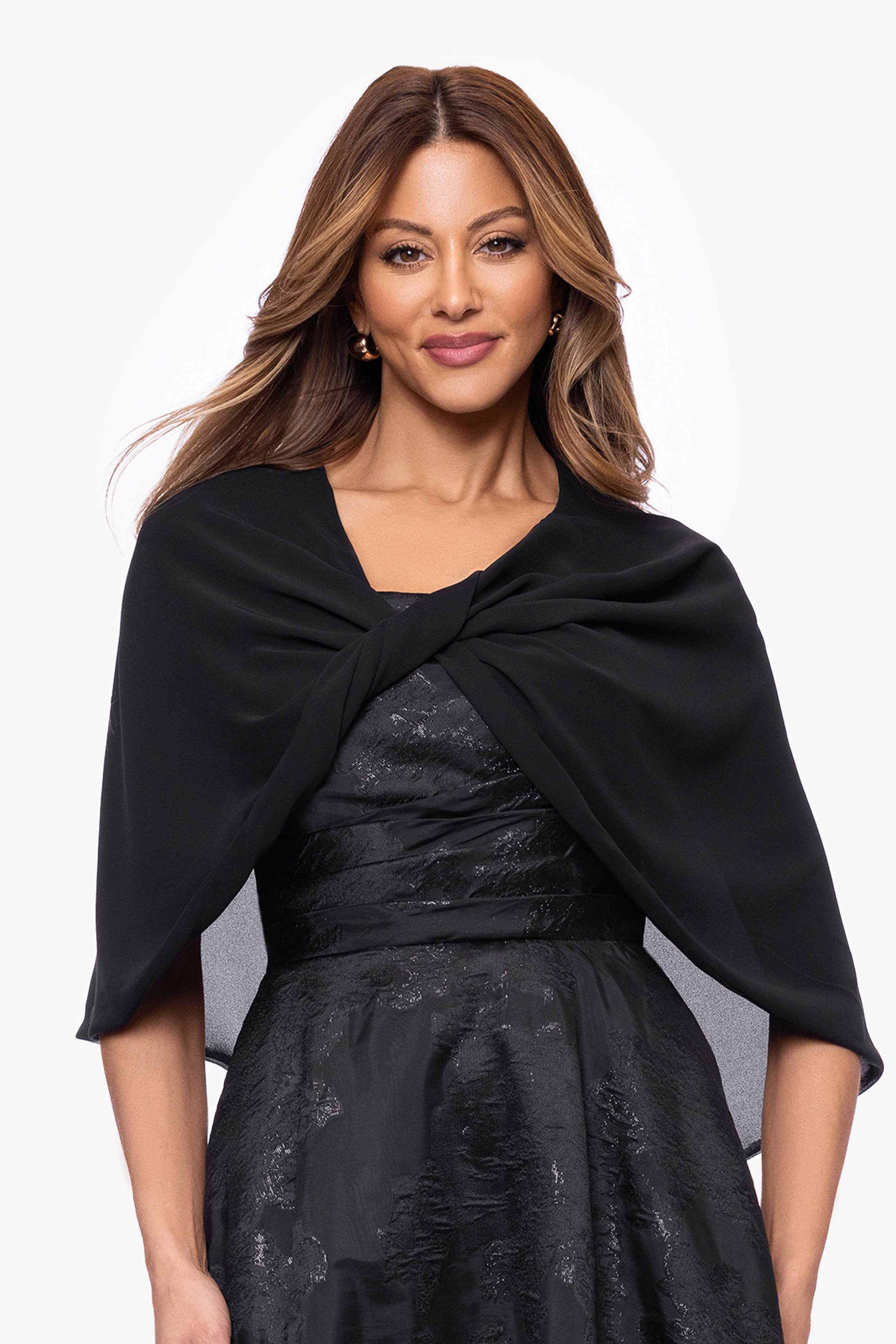 "Nikita" Chiffon Twist Shawl Wrap