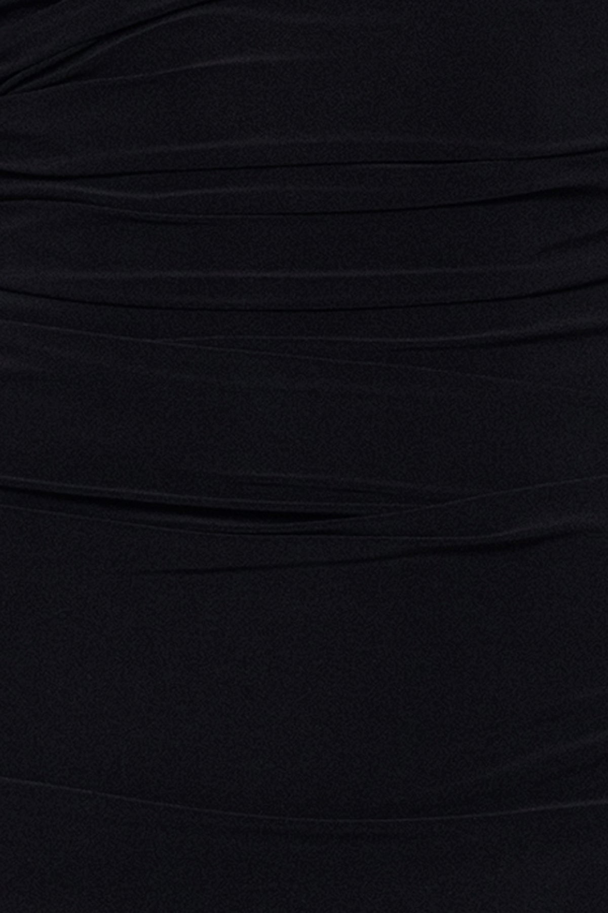 “Miriam” Jersey Knit Draped Back Dress