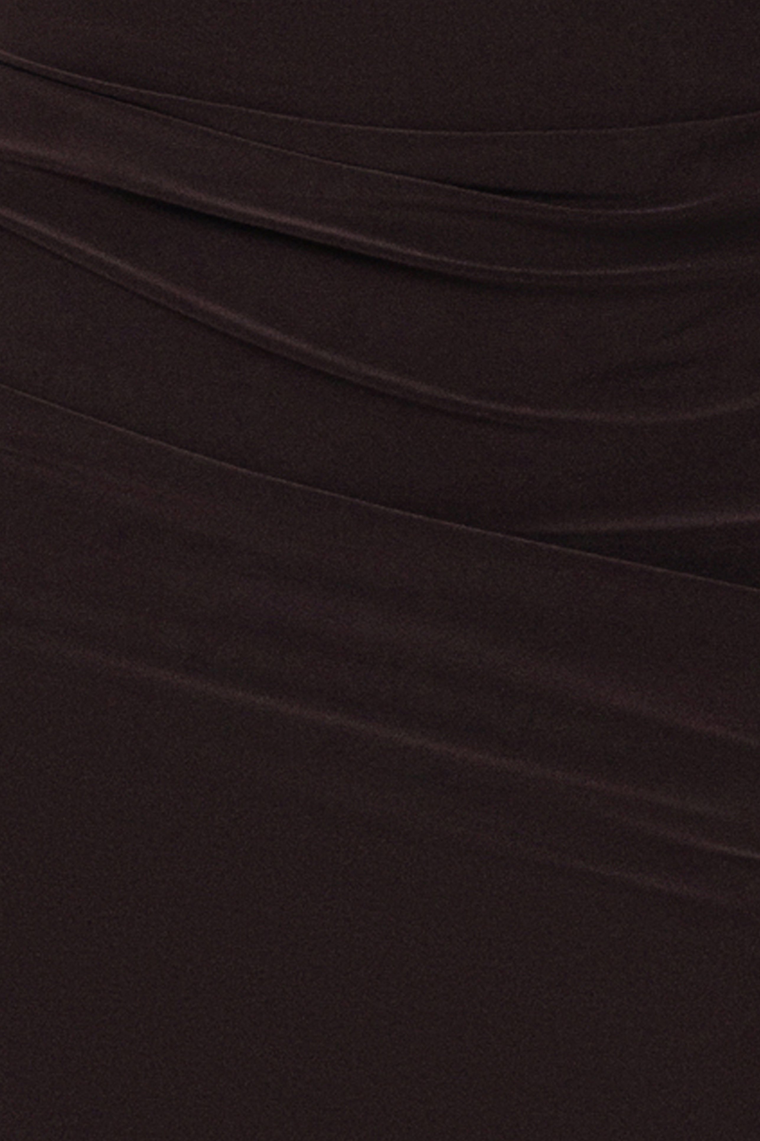 “Miriam” Jersey Knit Draped Back Dress