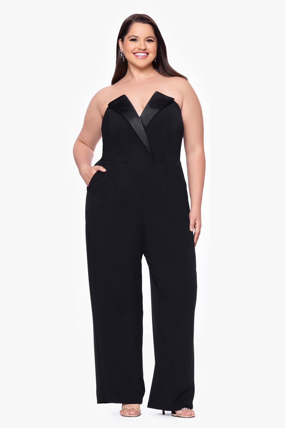 Wedding Guest Jumpsuit For Plus Size Ladies Wedding Guest Plus
