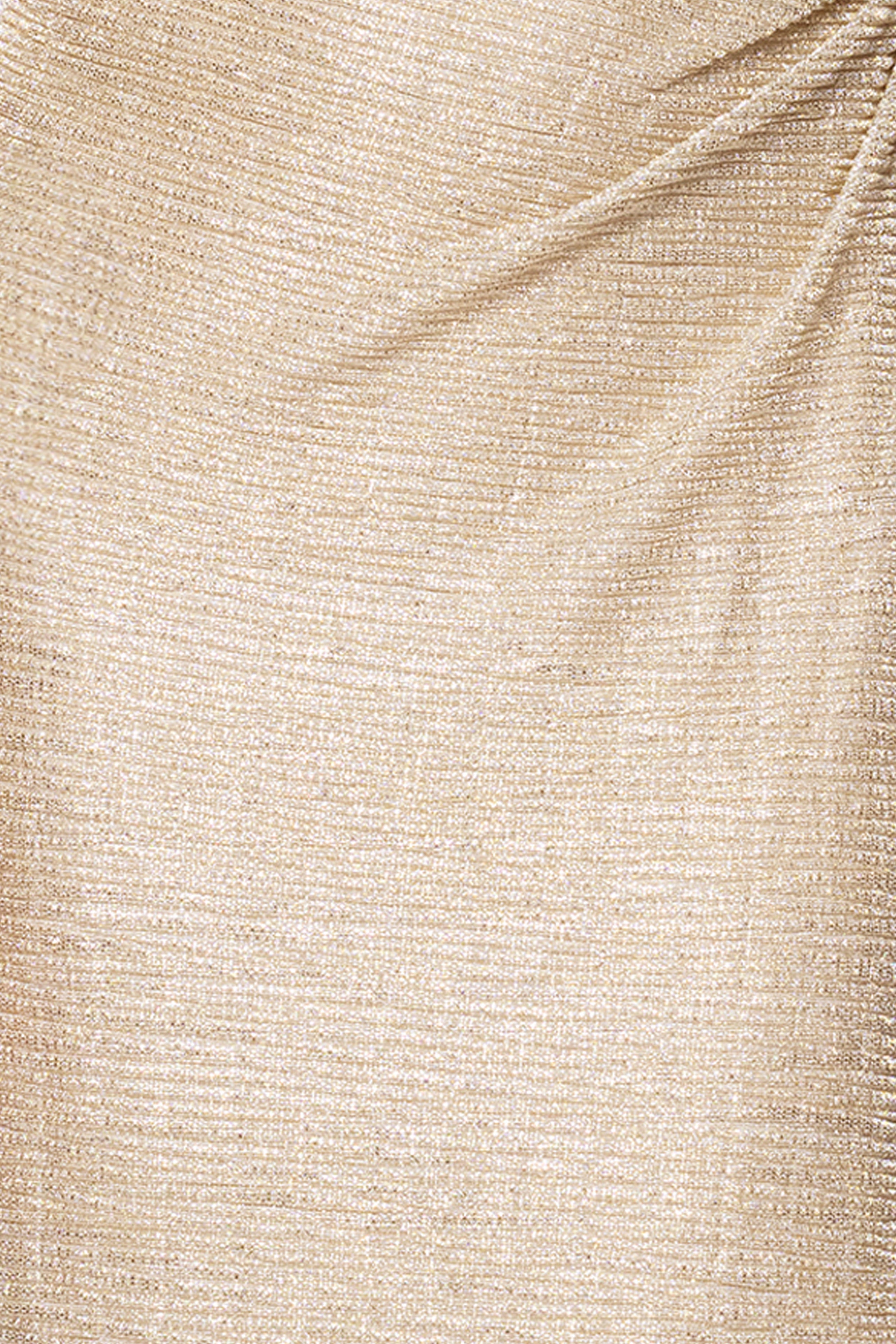 "Bethany" Metallic Ruched Dress