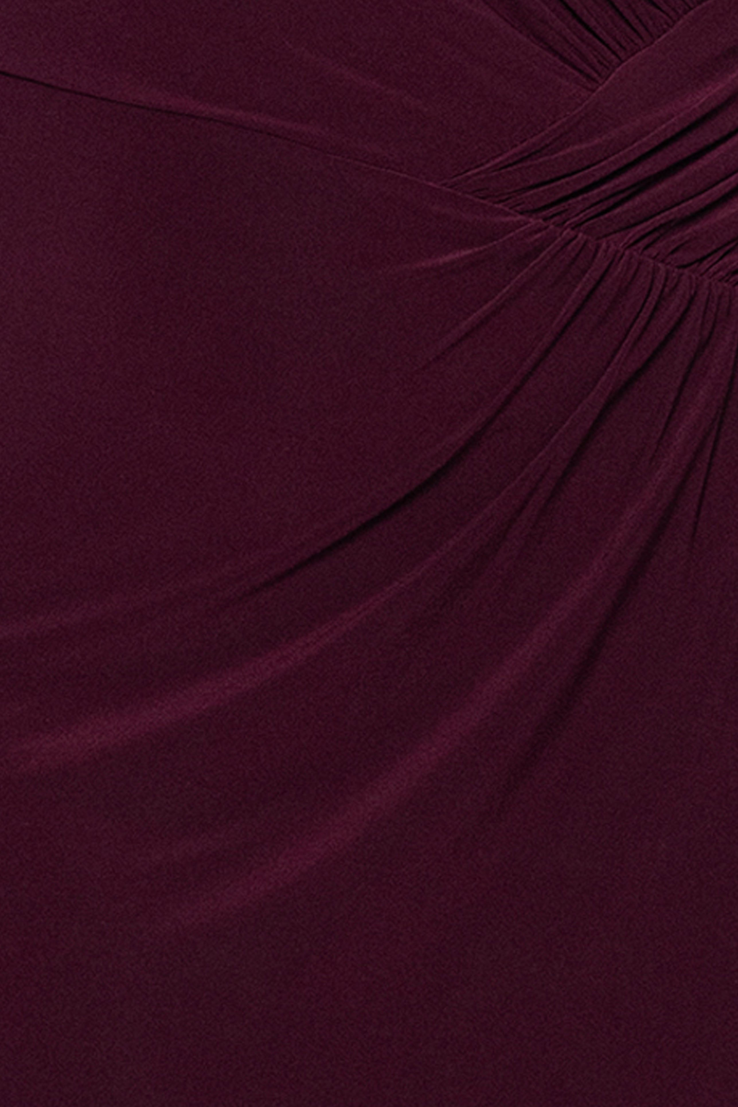Plus "Kenley" Jersey Knit Long Sleeve Beaded Cuff Dress