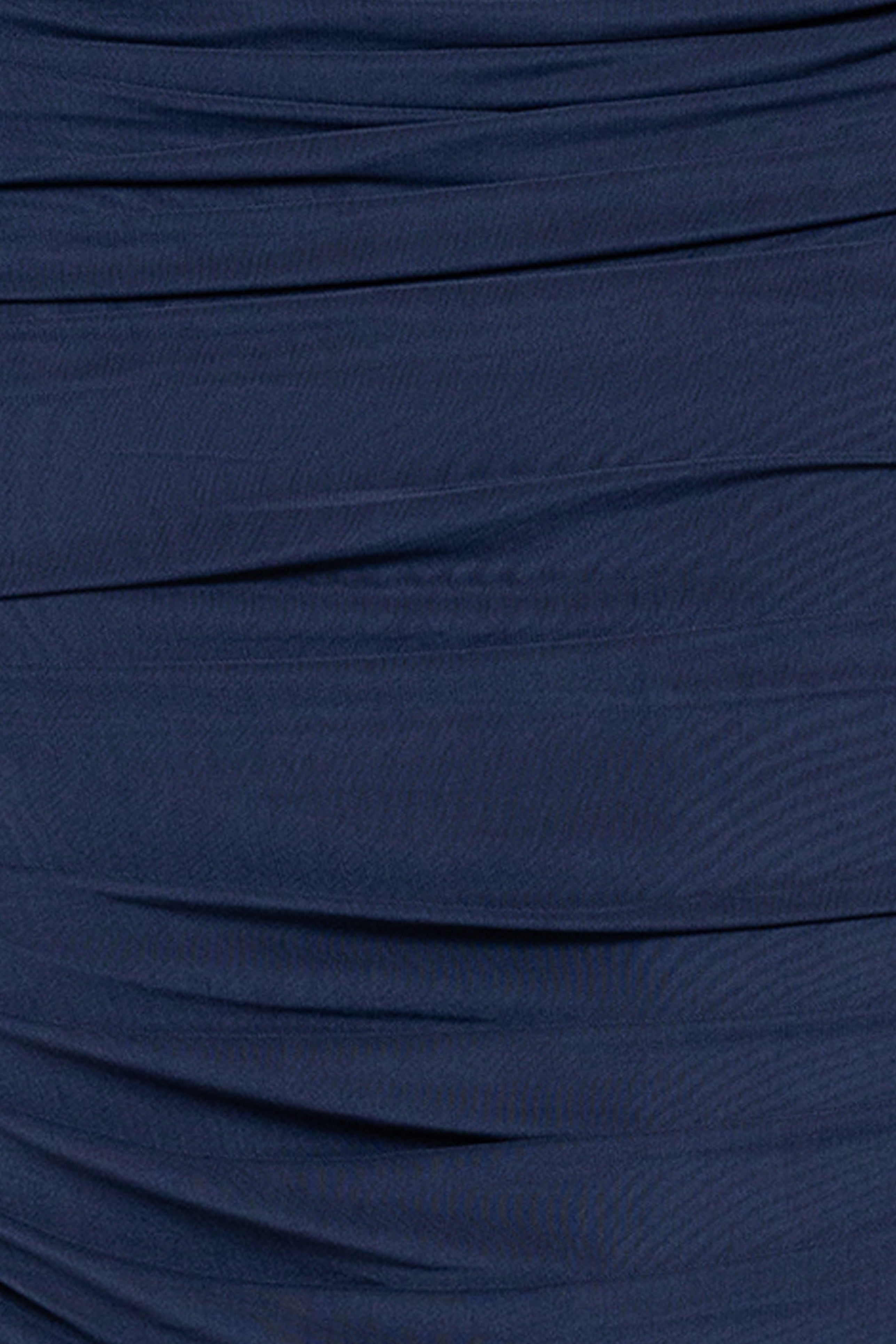 Plus "Kristen" Mesh Drape Back Floor Length Dress