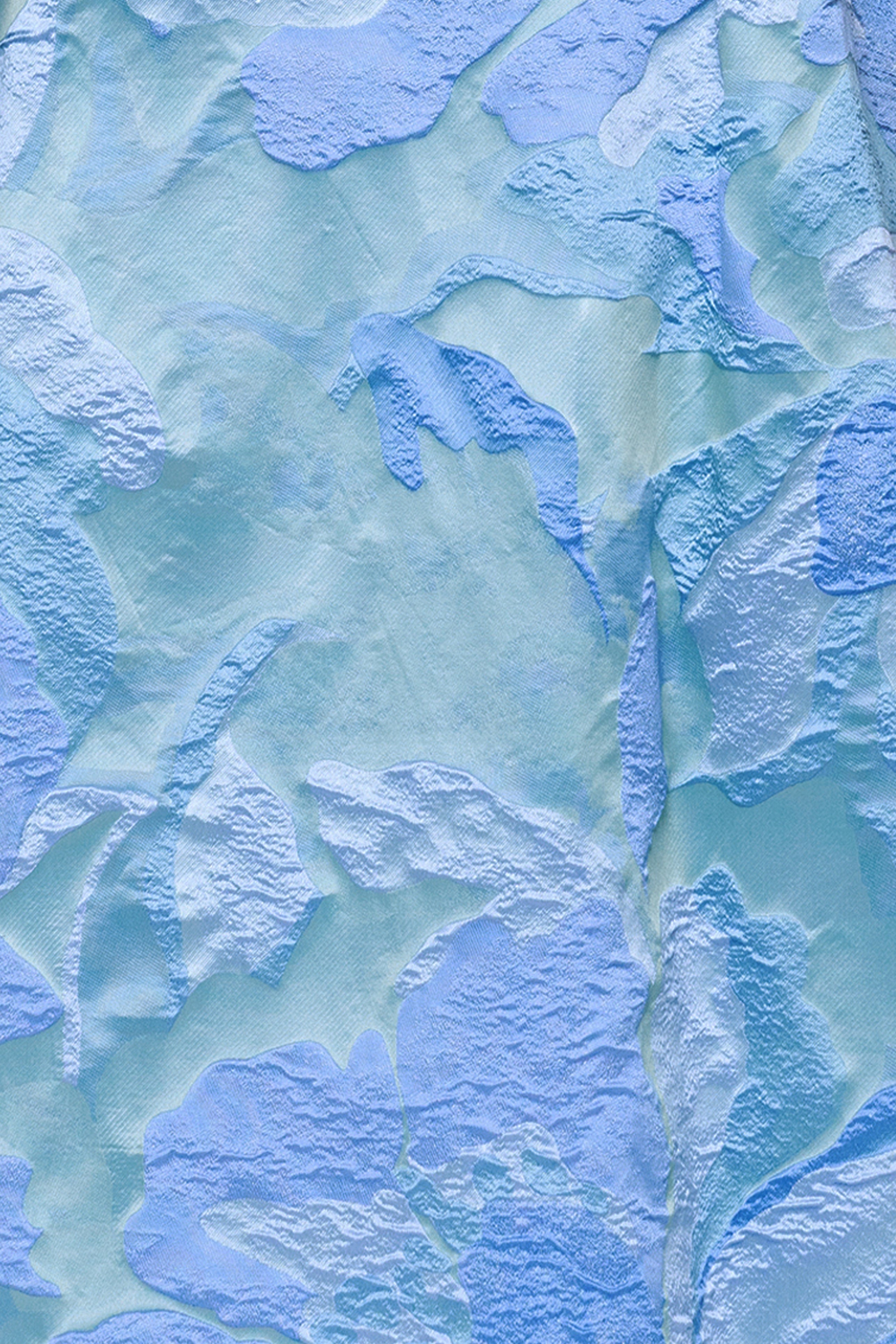 "Iyanna" Taffeta and Brocade Bow Floor Length Dress