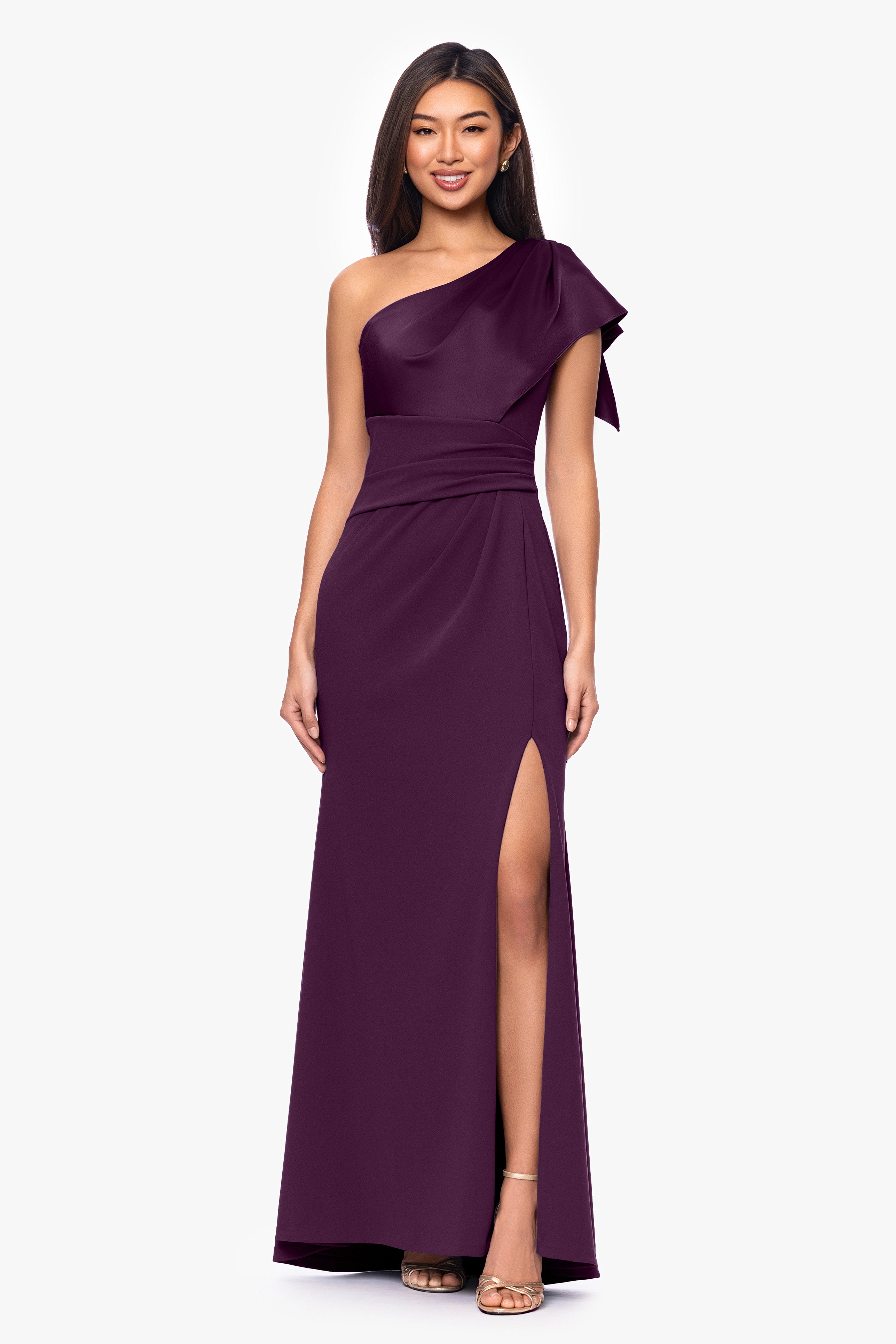 strapless open back dress Jules