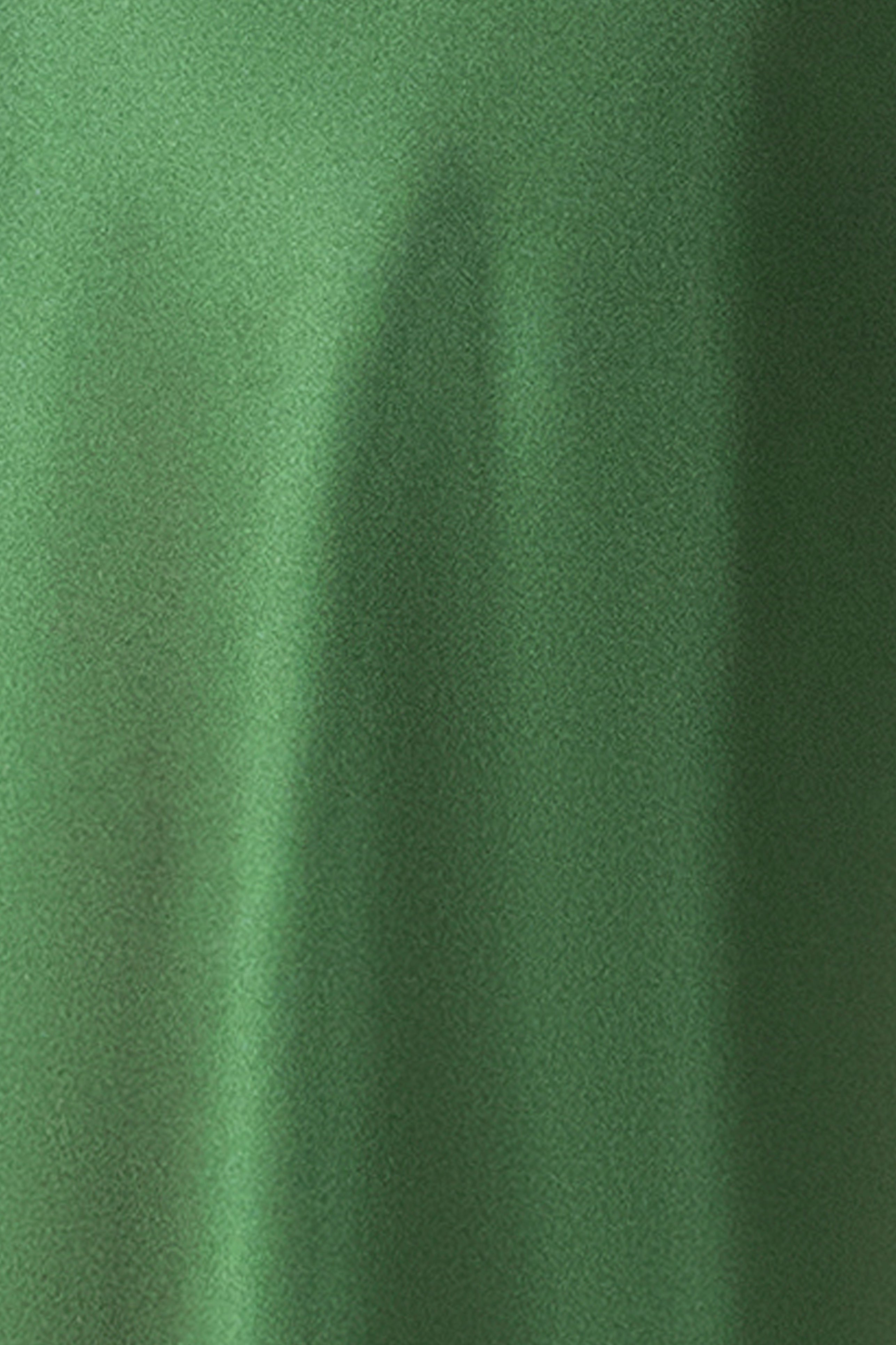 "Dove" Satin One-Shoulder Bow Long Dress