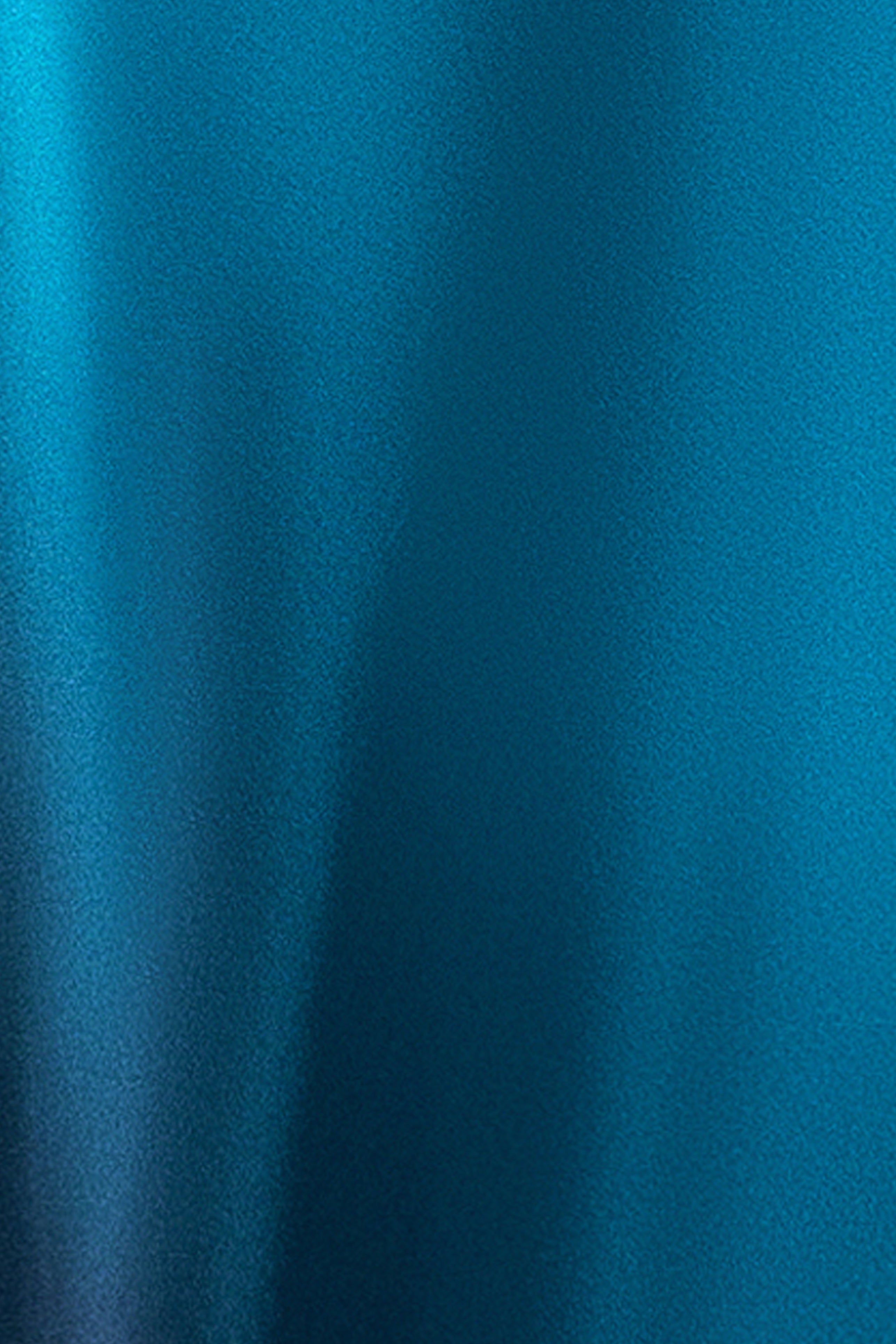 "Annika" Ombre Satin Drape Neck Dress