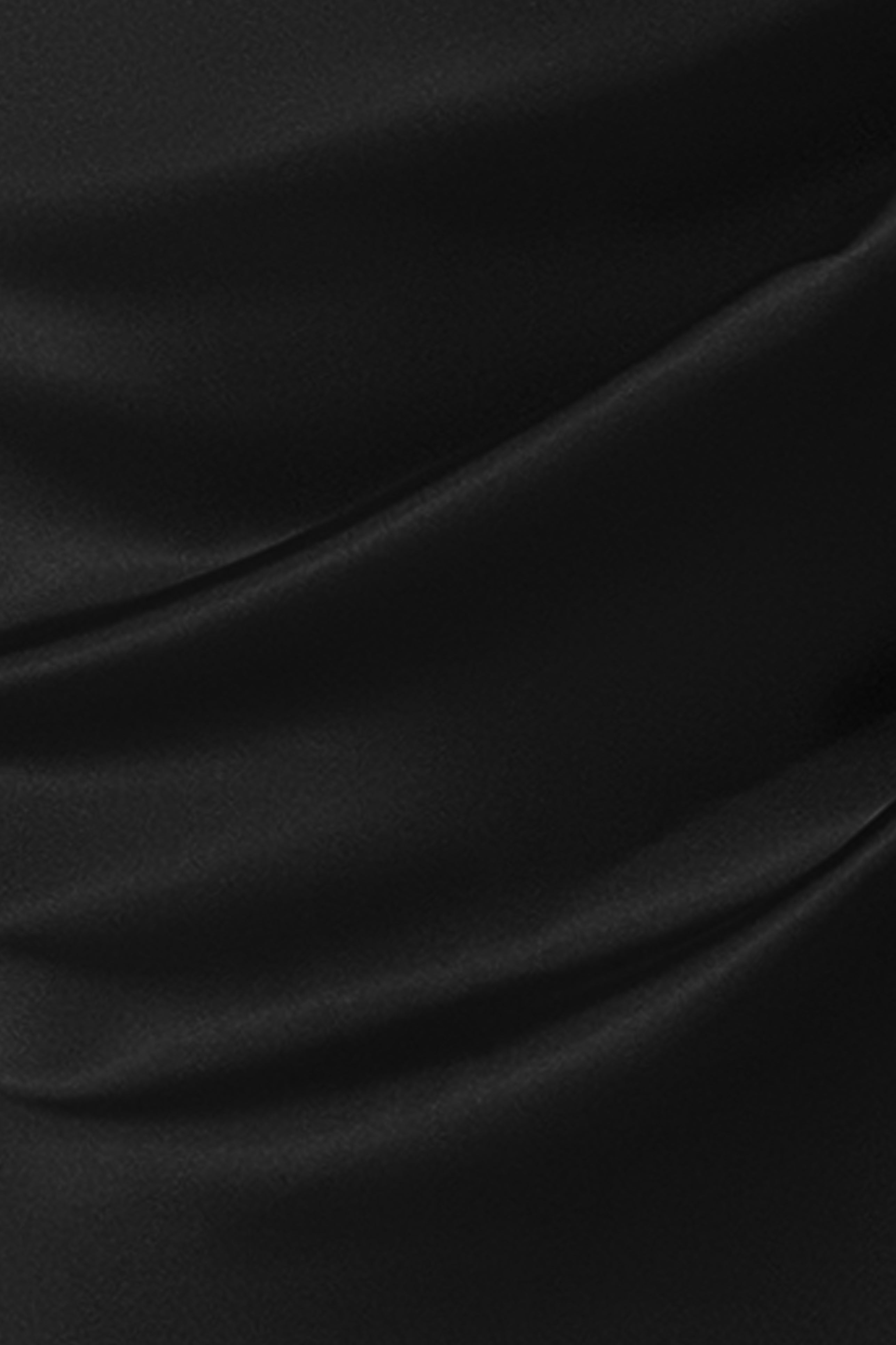 "Willow" Satin Halter Asymmetrical Floor Length Dress