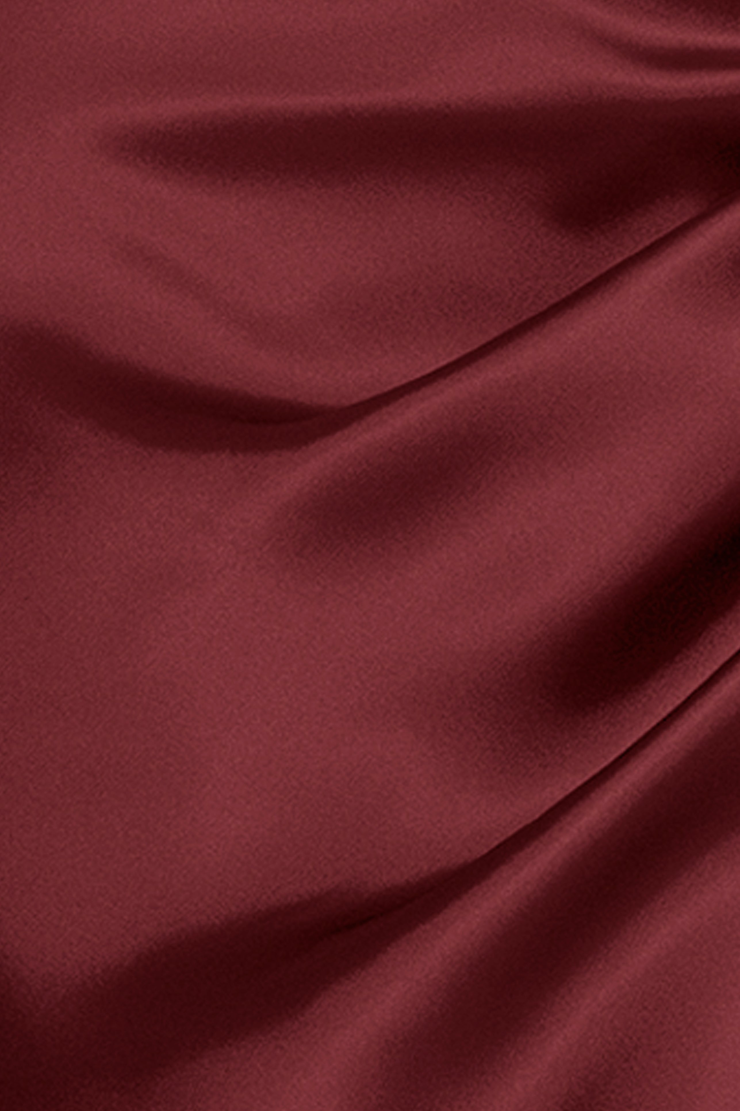 "Sofia" Satin Drop Shoulder Floor Length Dress