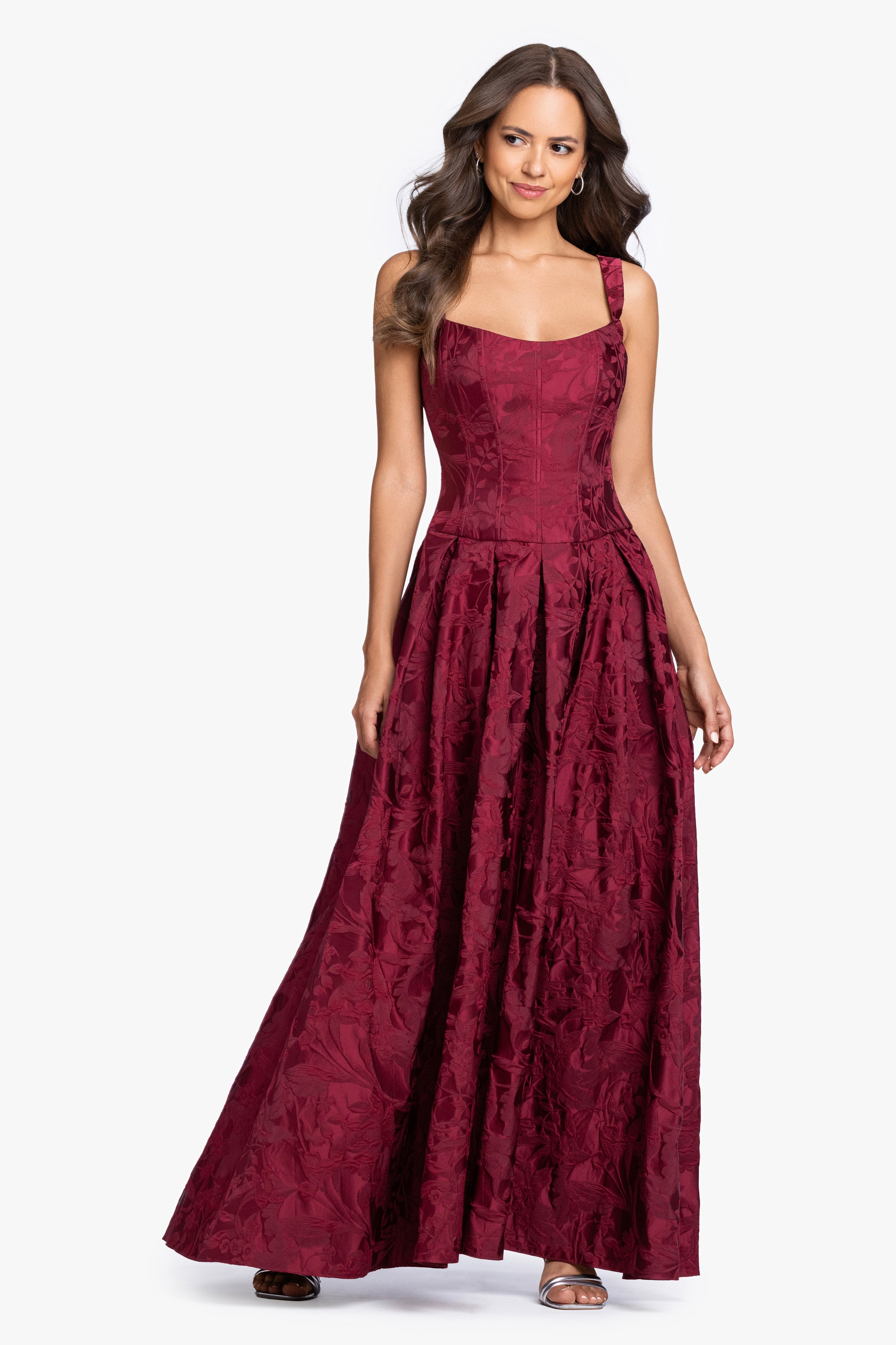 "Kodi" Brocade Gown