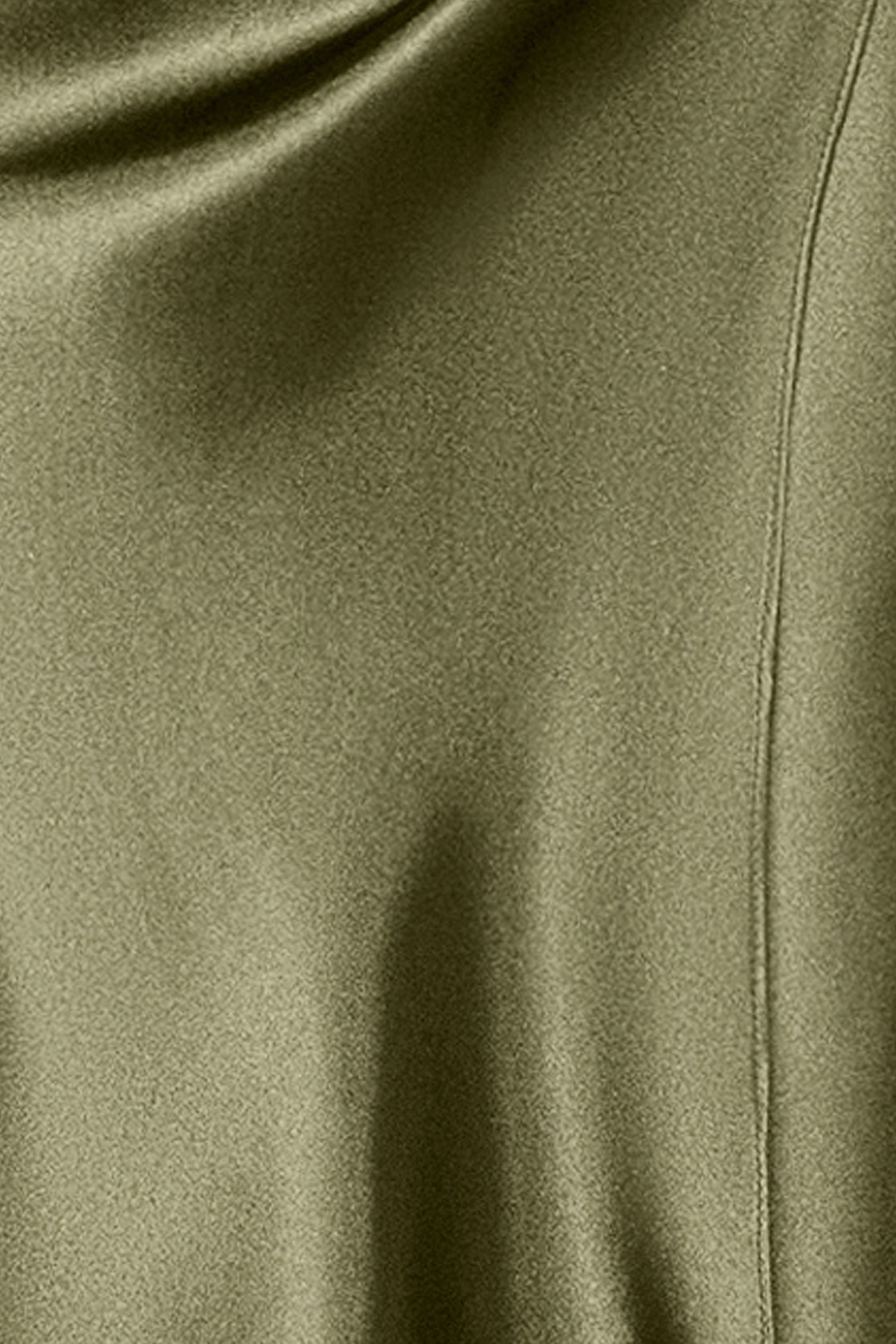 "Tara" Satin Tie Neck Floor Length Dress