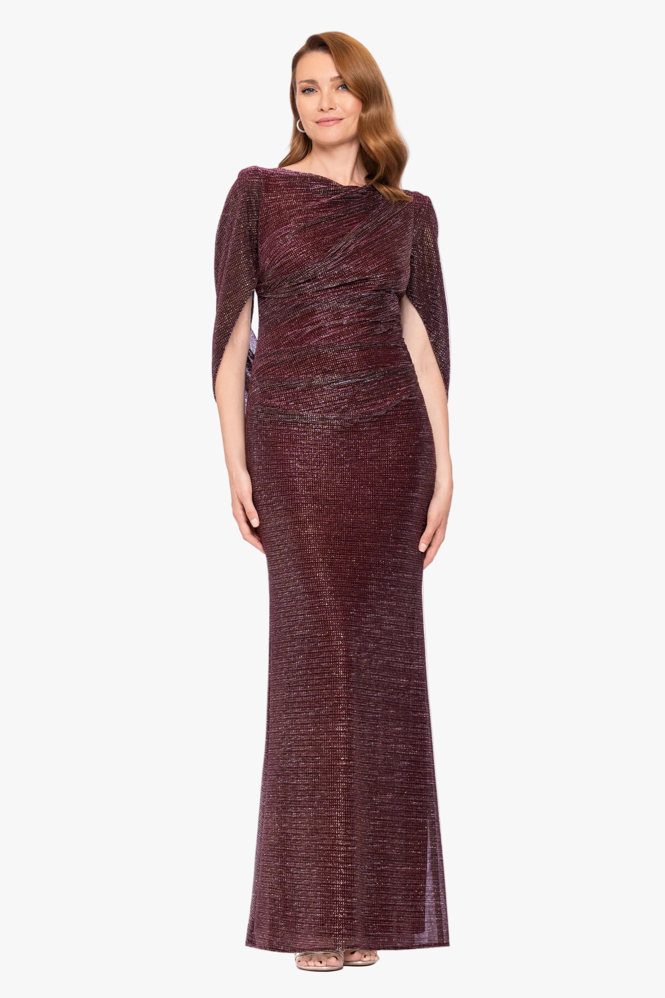 "Marisol" Crinkle Droop Back Dress