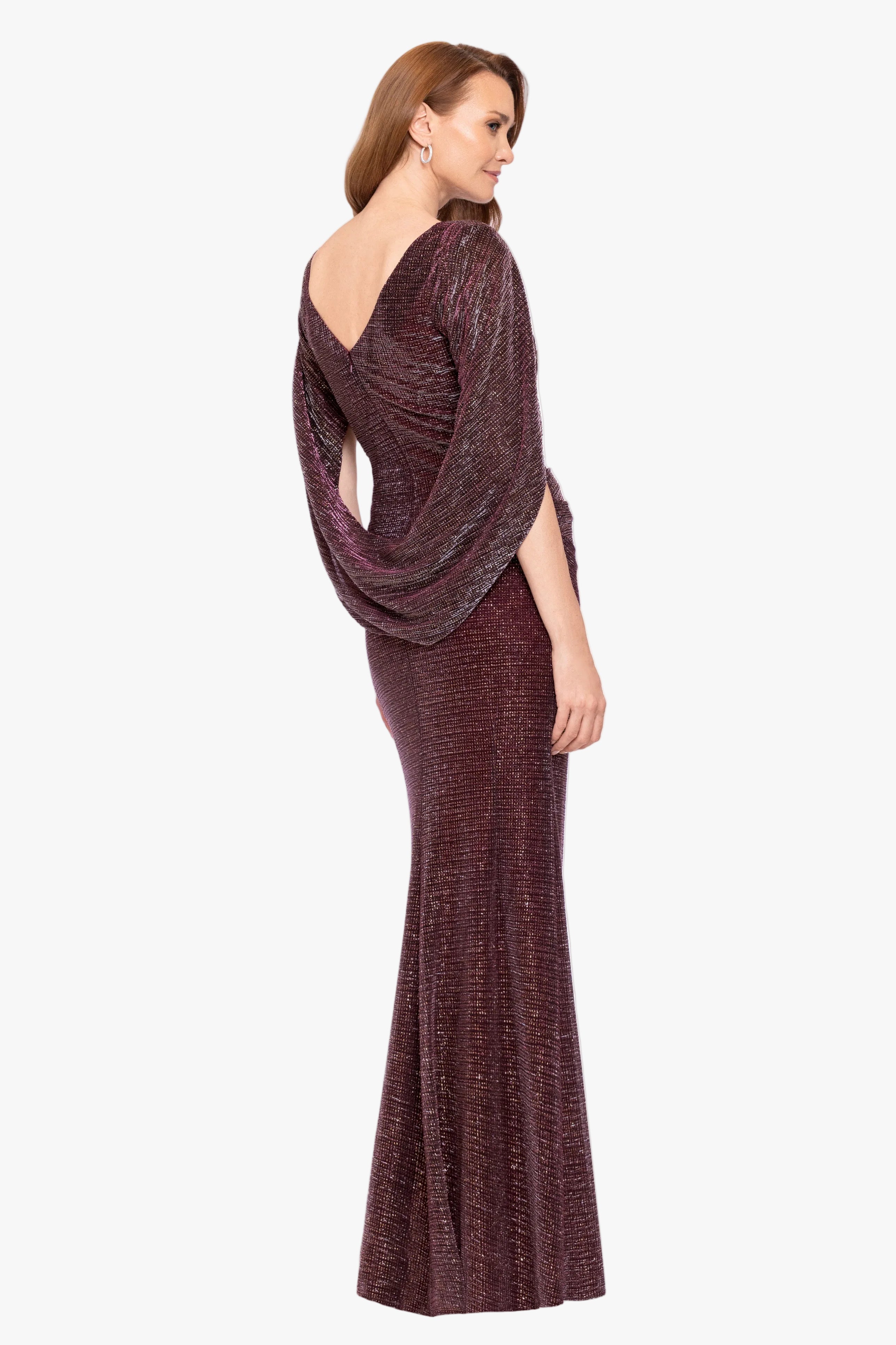 "Marisol" Crinkle Droop Back Dress