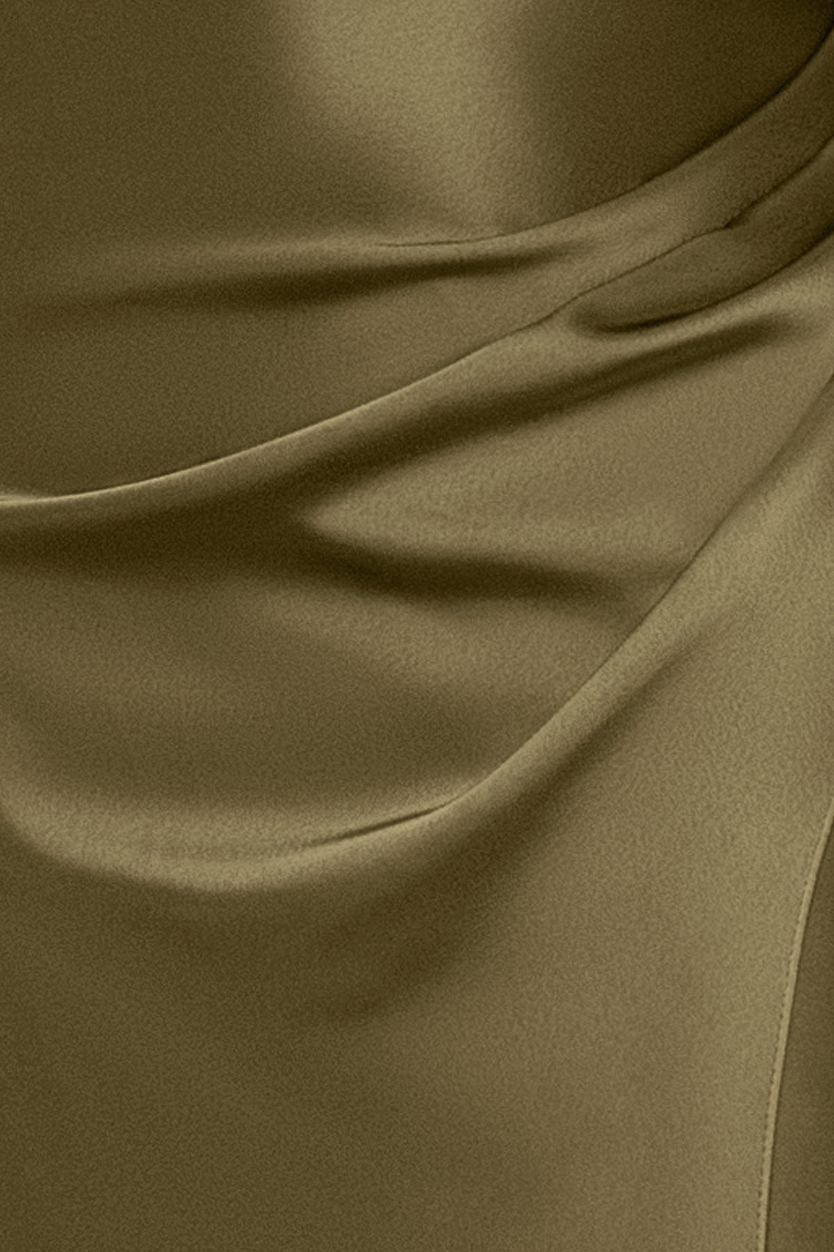 "Clove" Satin Drape Back Dress