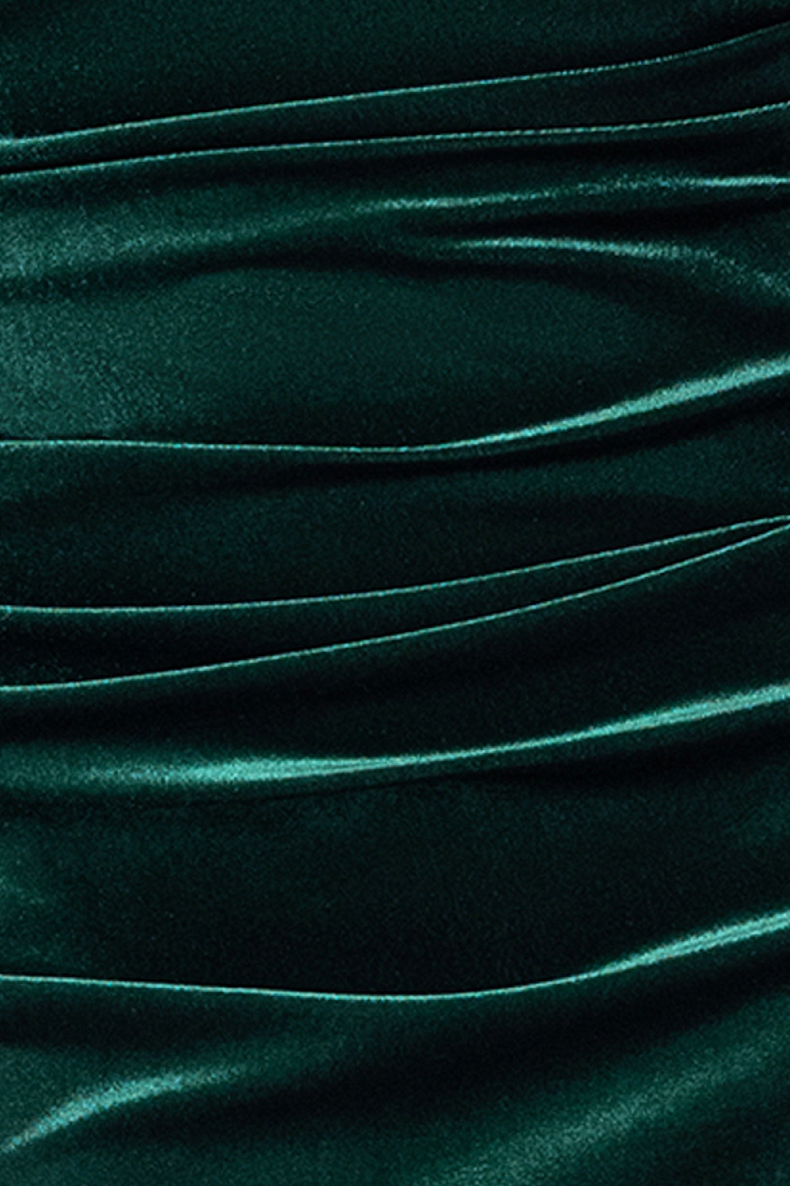 "Audrey" Velvet Draped Back Dress