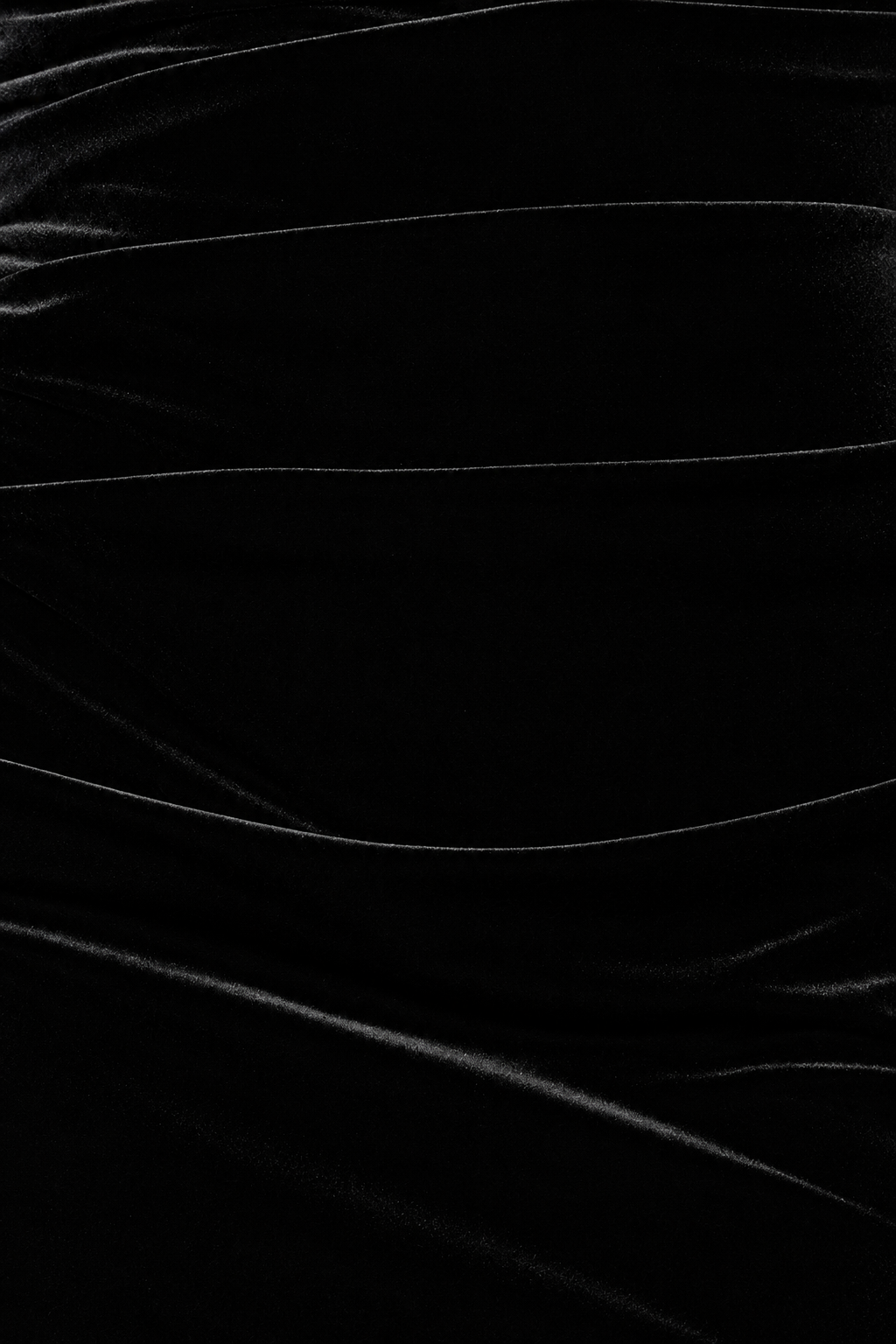 "Leona" Velvet Drape Back Short Dress