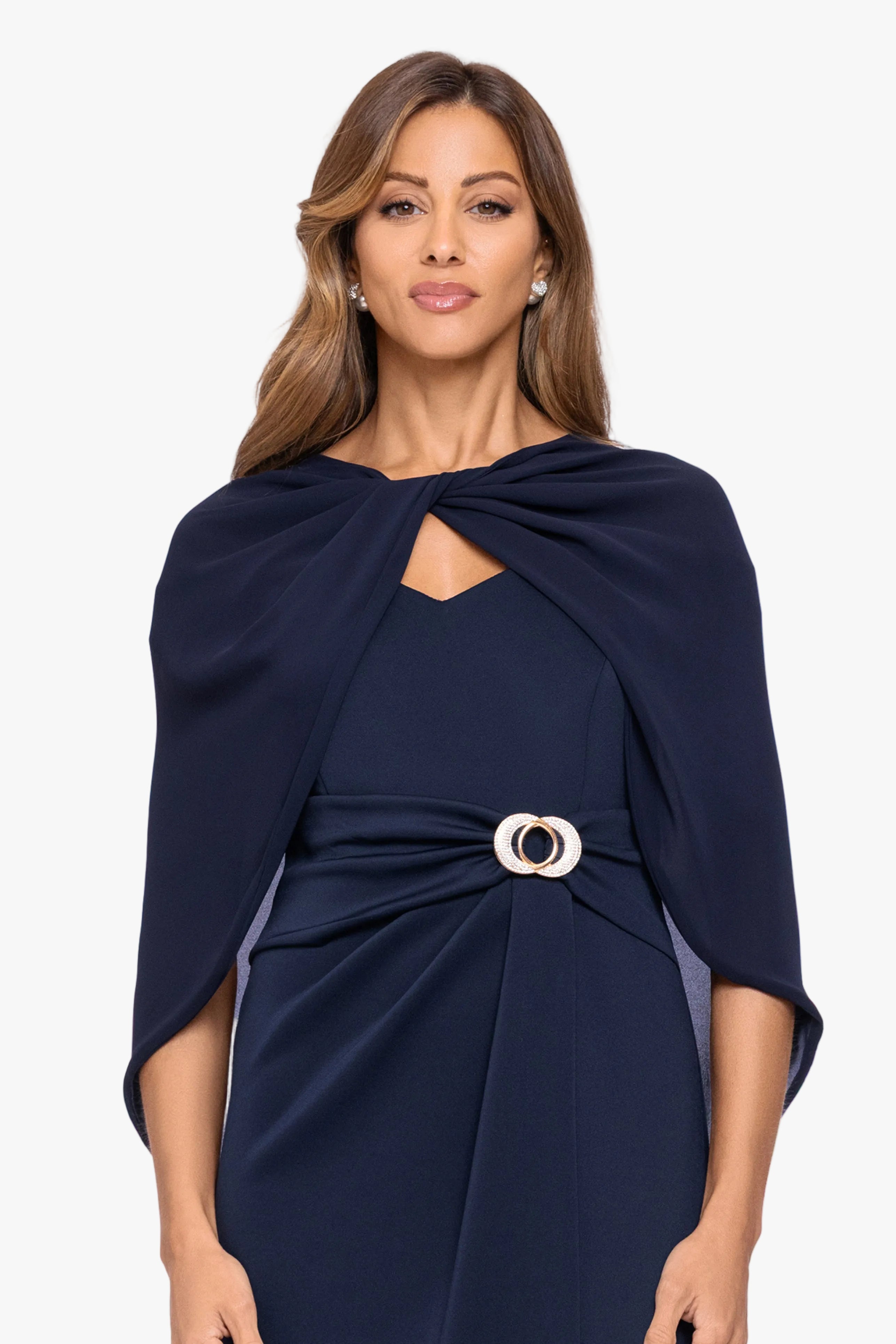 Nikita Chiffon Twist Shawl Wrap