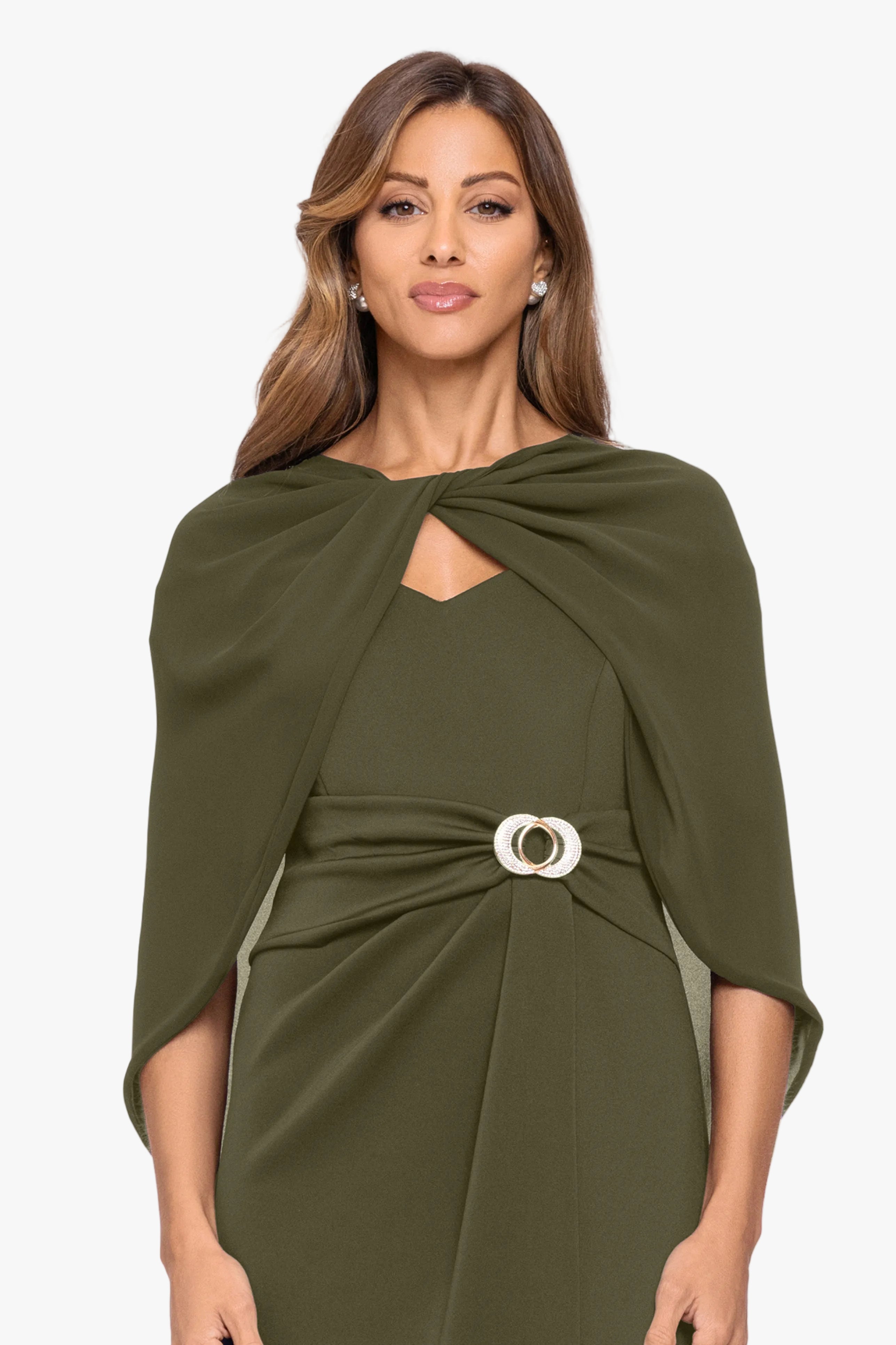 "Nikita" Chiffon Twist Shawl Wrap