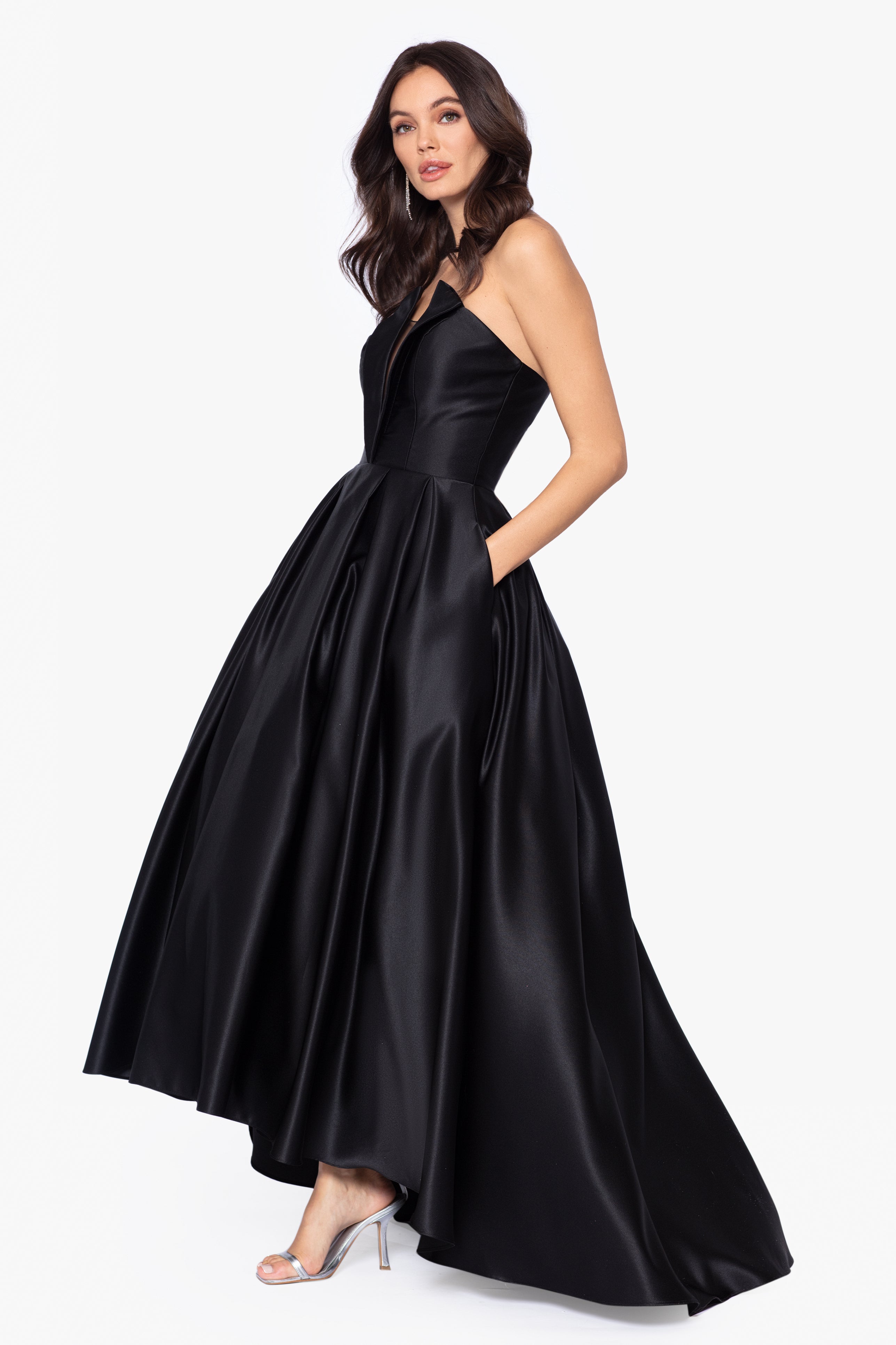 Layered Glitter Ball Gown – Tux-USA